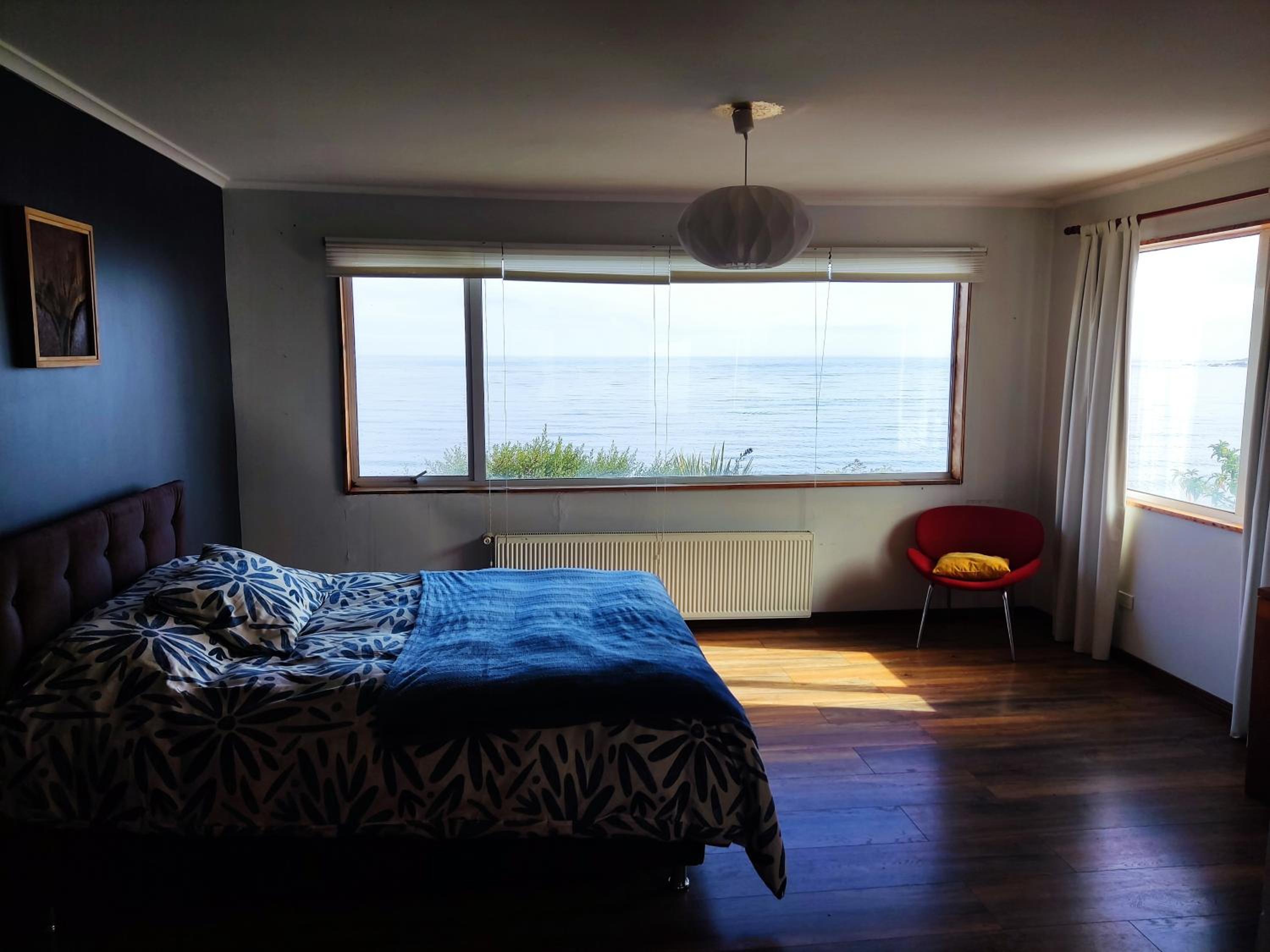 HABITACION DOBLE CON VISTA AL MAR EN NIEBLA