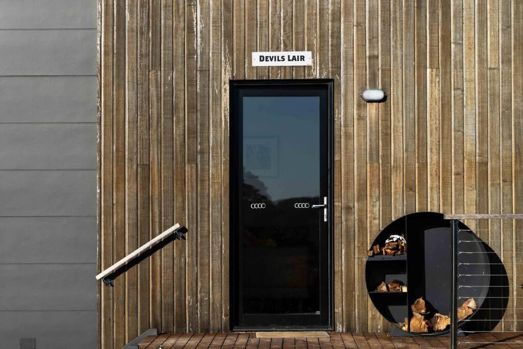 Devil's Lair, self-contained eco cabin at McHenry Distillery & Brewery