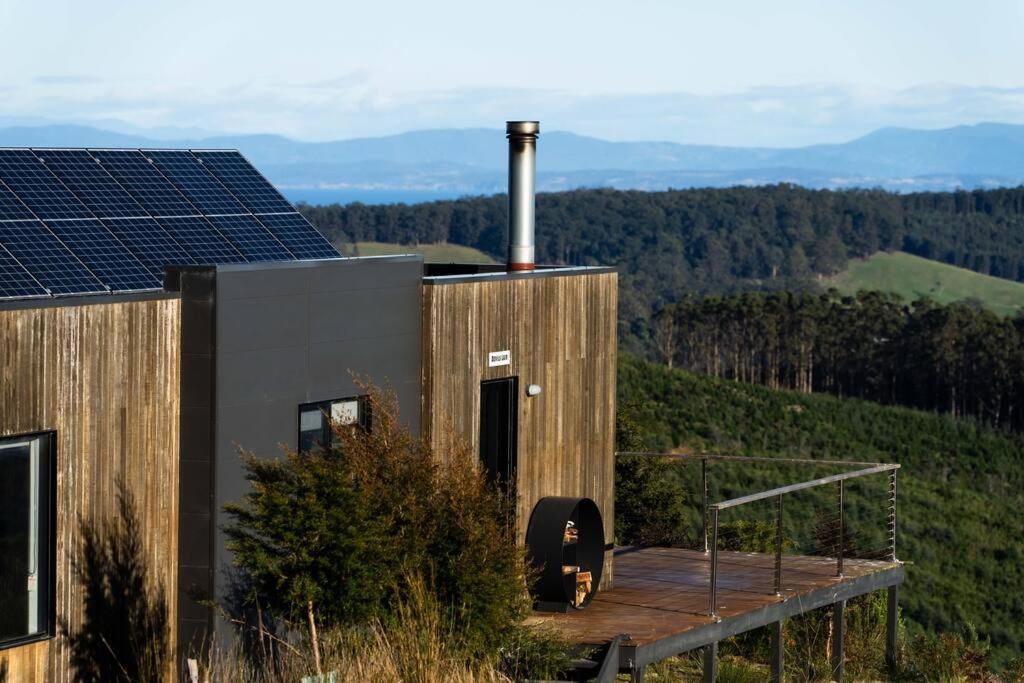 Devil's Lair, self-contained eco cabin at McHenry Distillery & Brewery