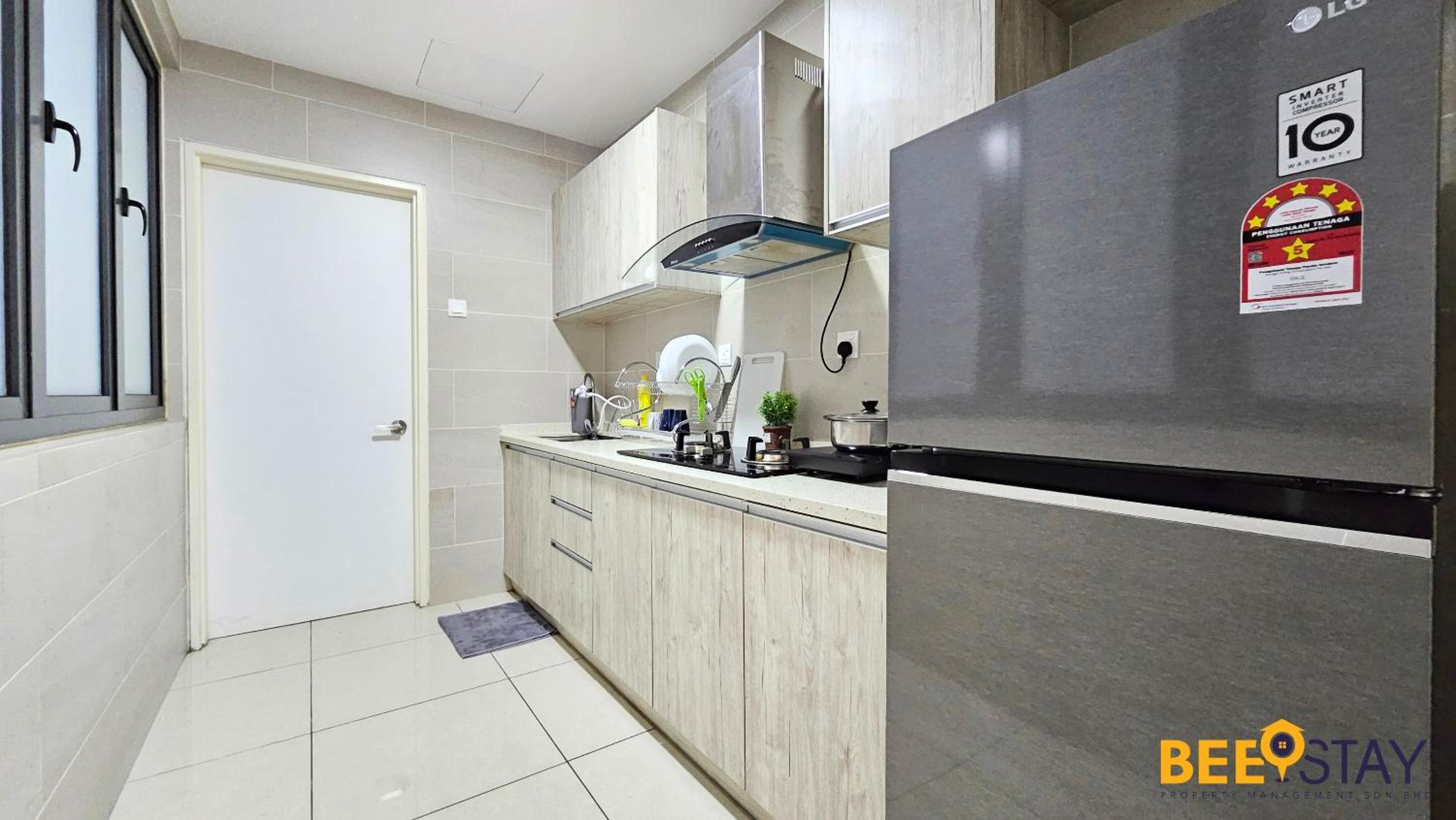 Balcony KLCC View Kampung Baru Luxurious