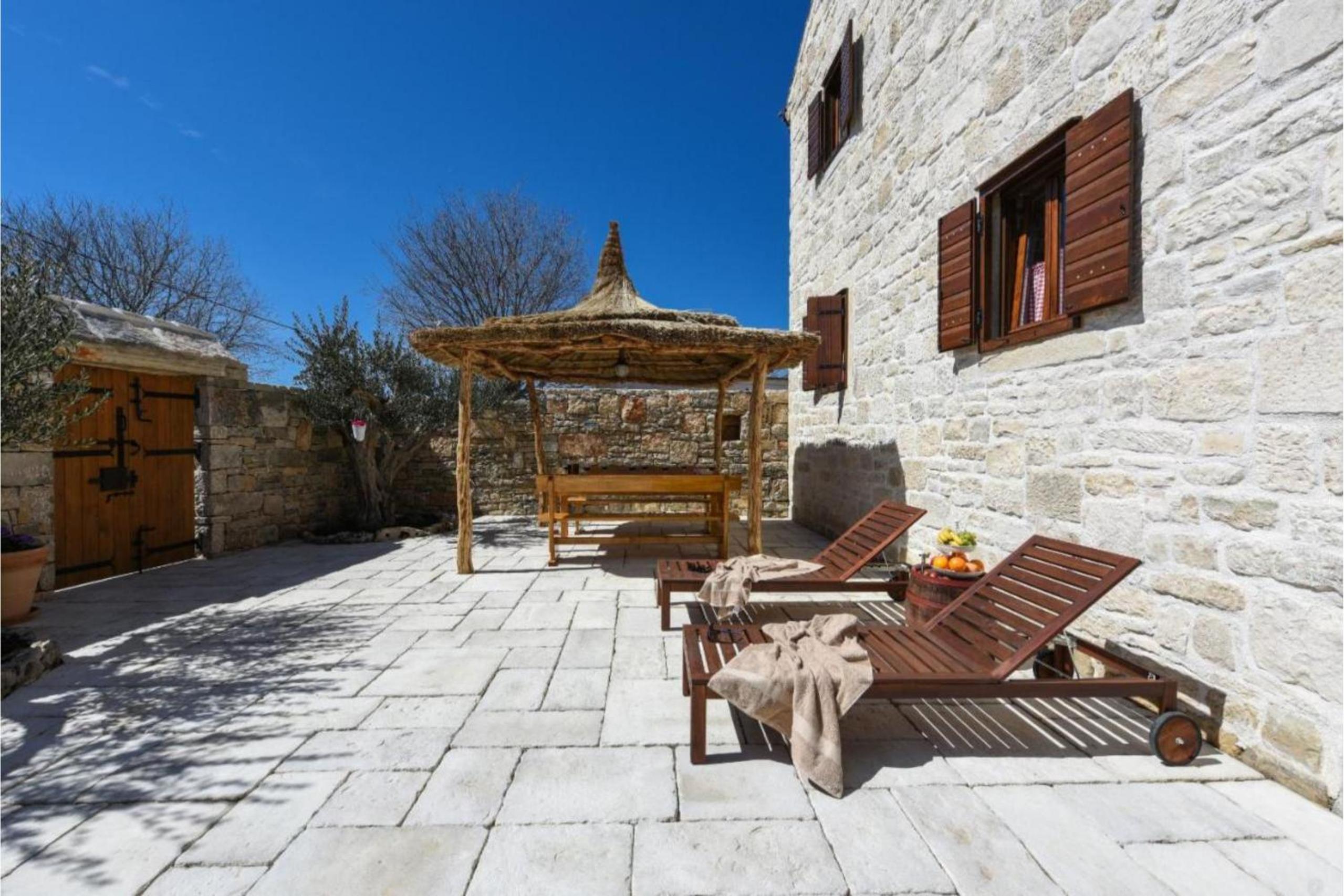 Stone Villa Aura with pool