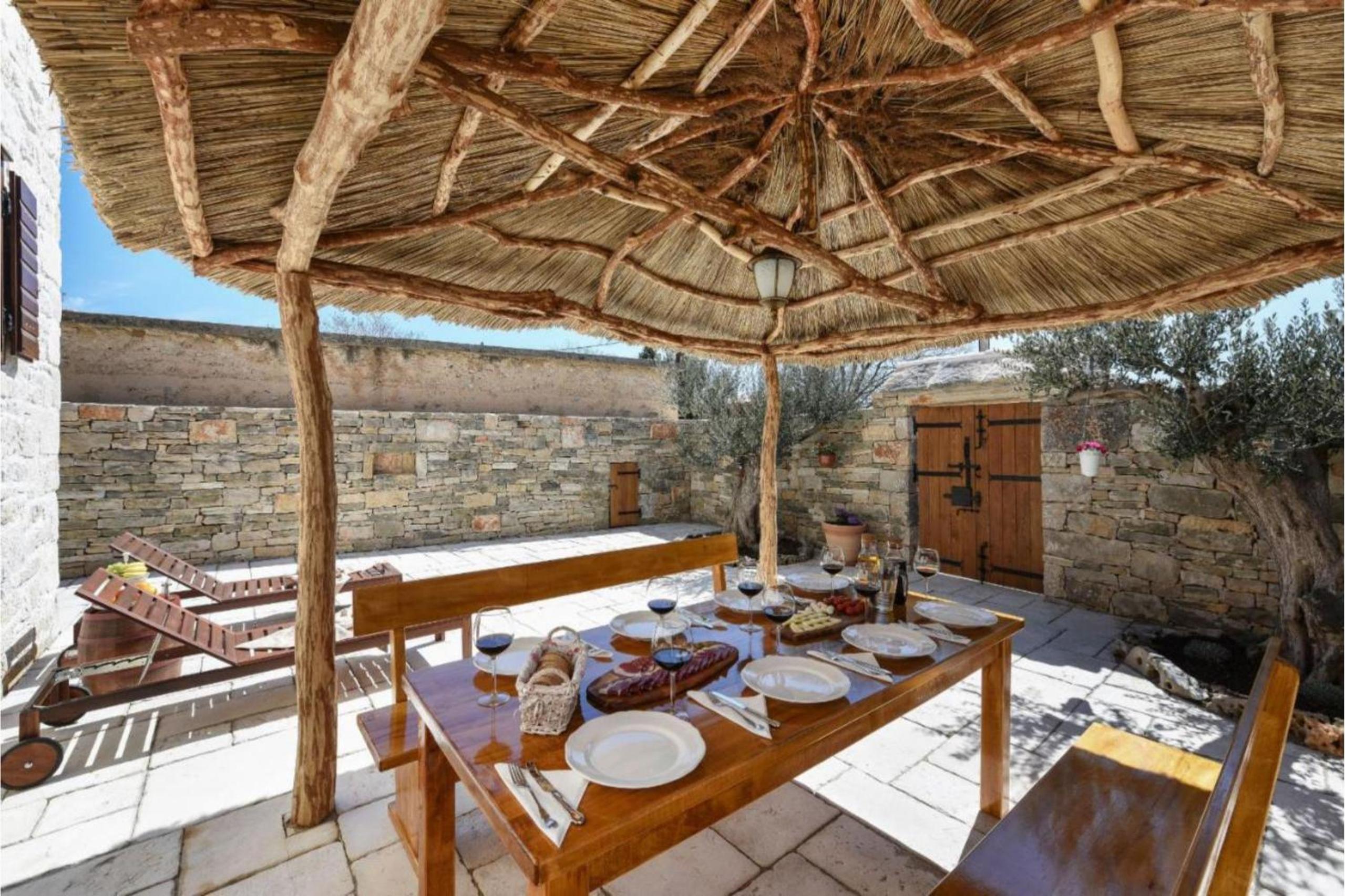 Stone Villa Aura with pool