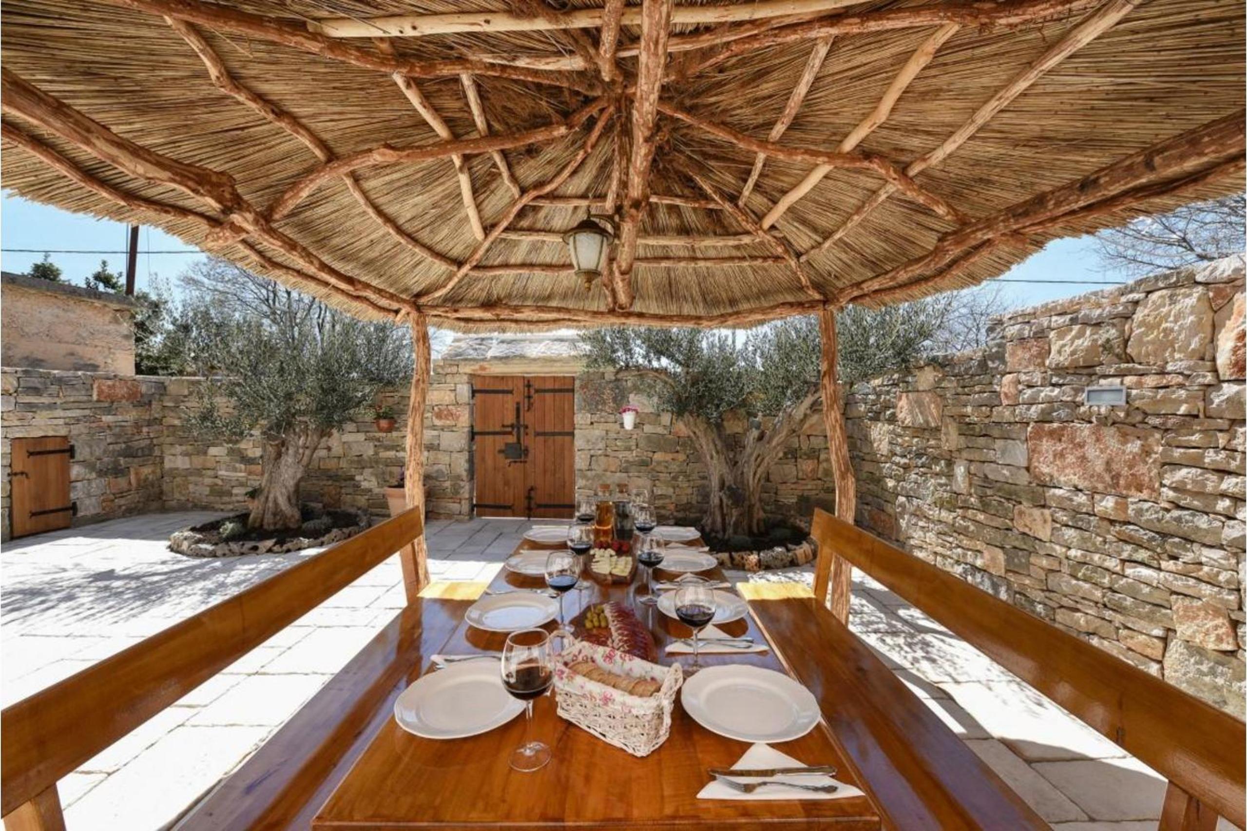 Stone Villa Aura with pool