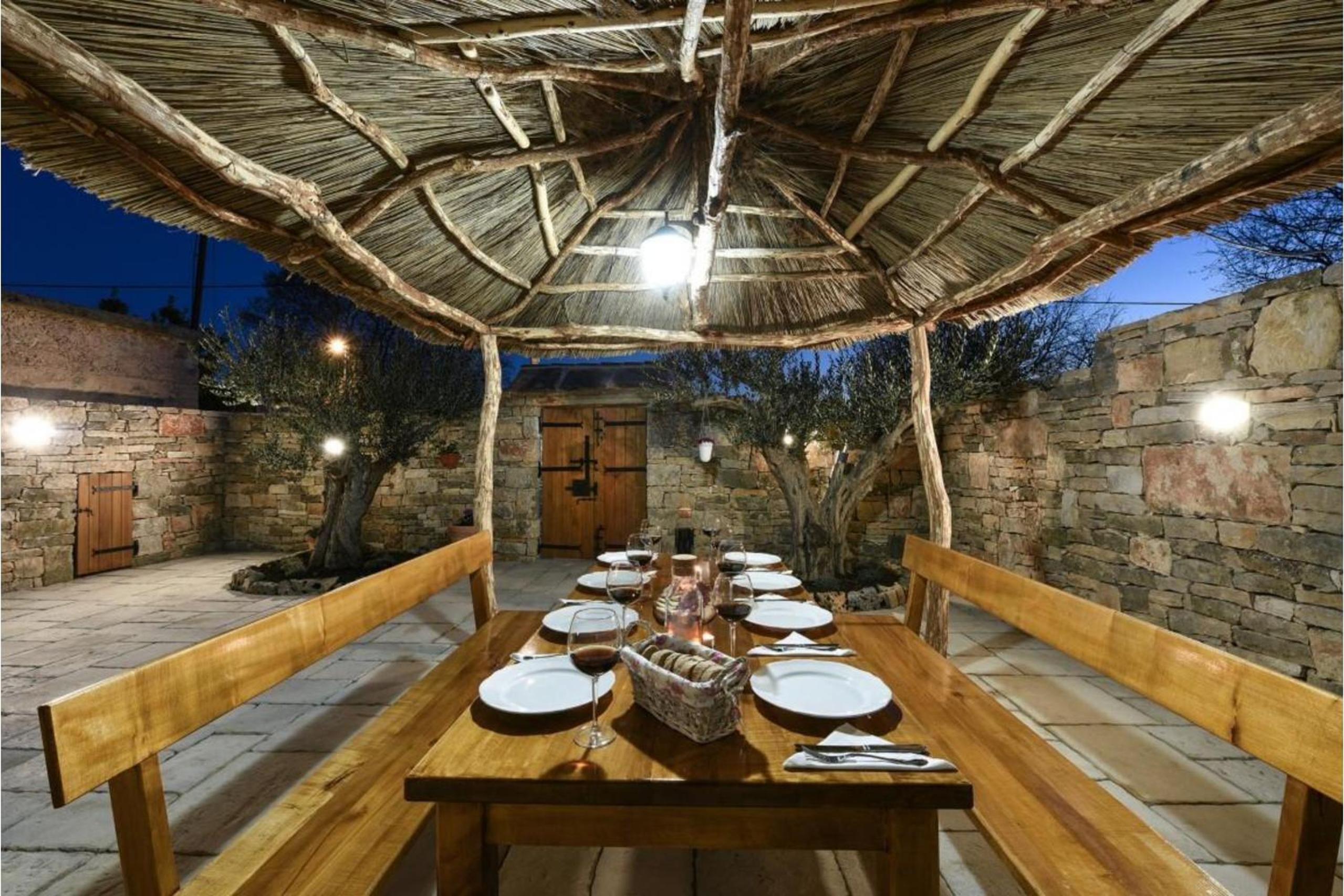 Stone Villa Aura with pool