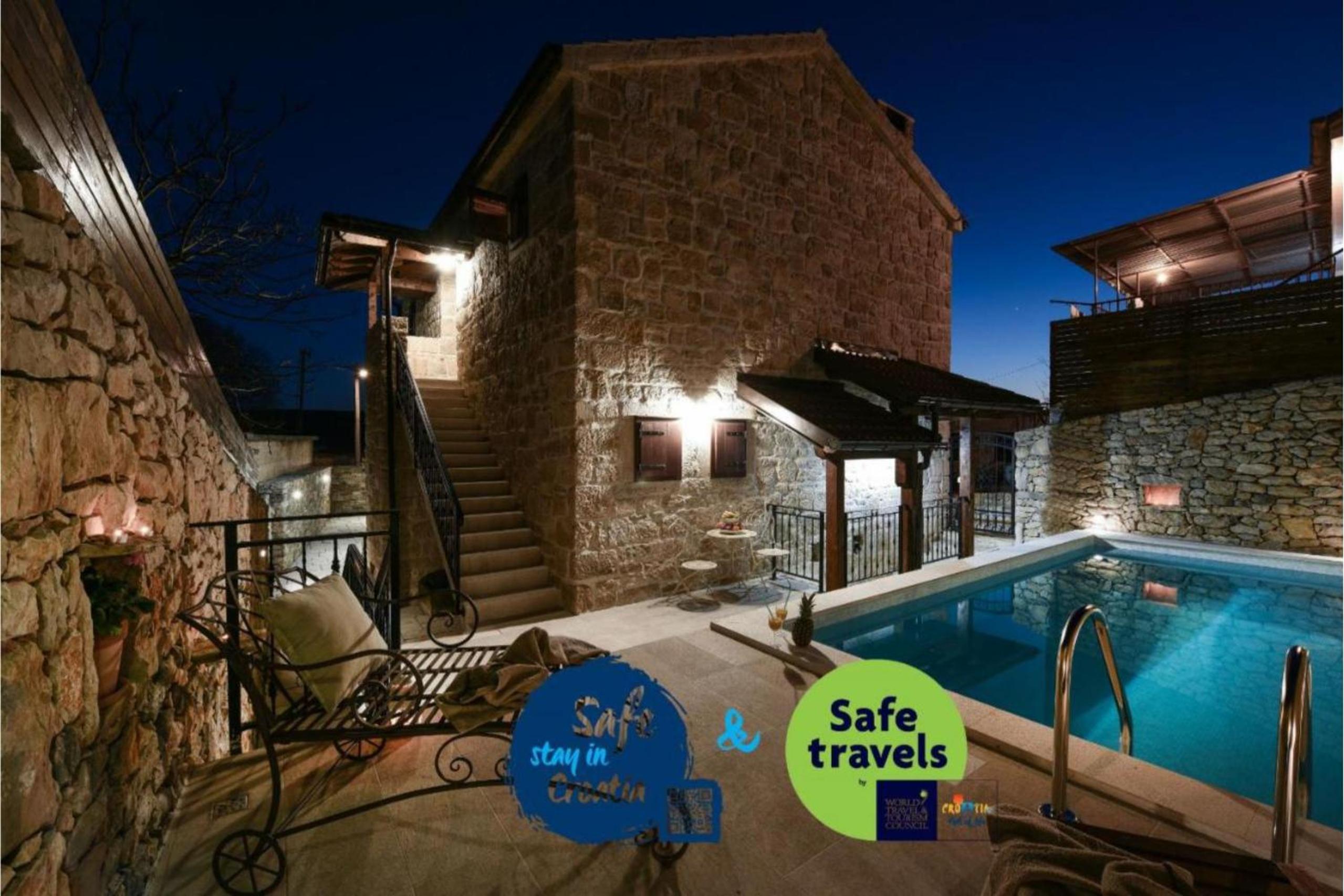Stone Villa Aura with pool