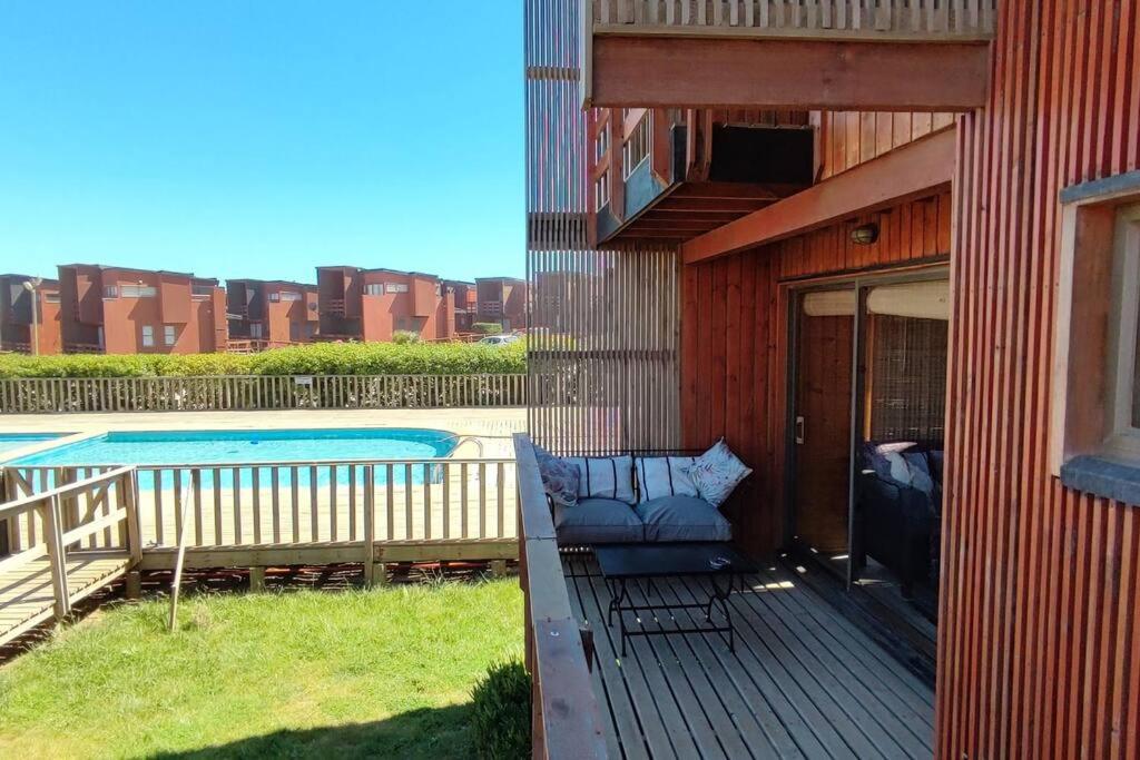 Loft en condominio con acceso directo a la playa