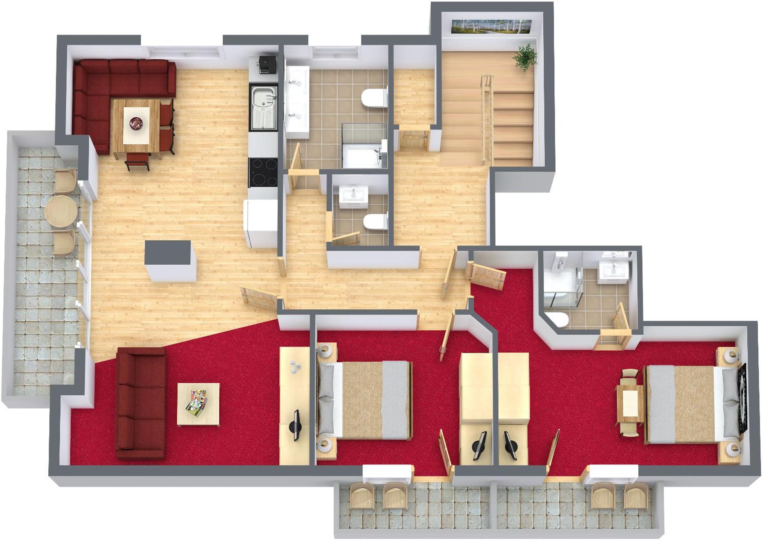 Apart Albert view 2