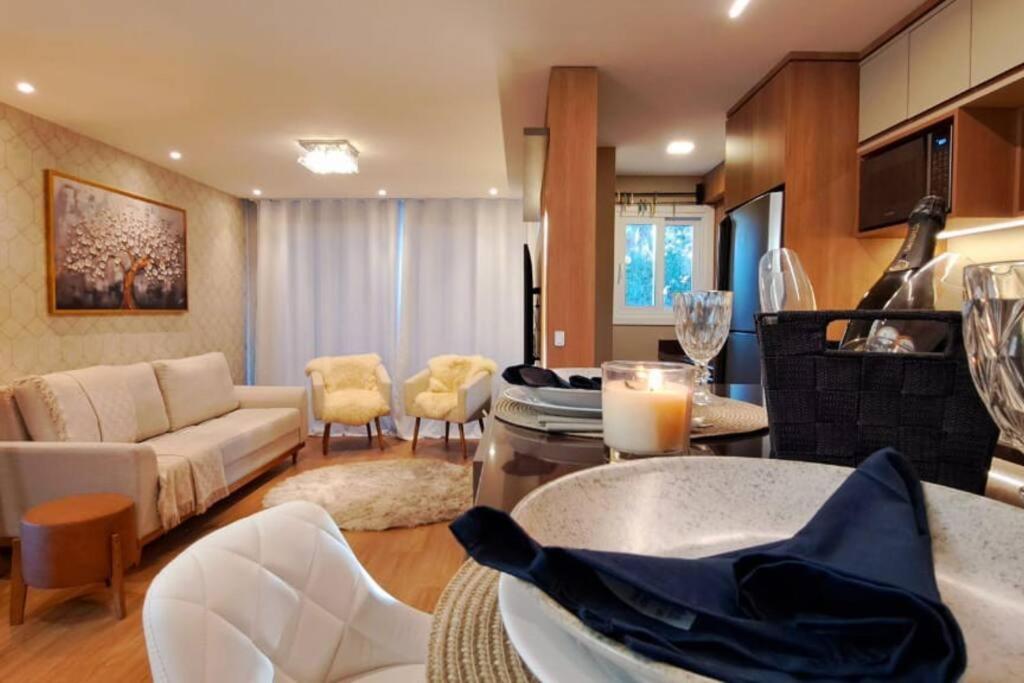 Luxuoso Apartamento em Gramado - 2 Suítes