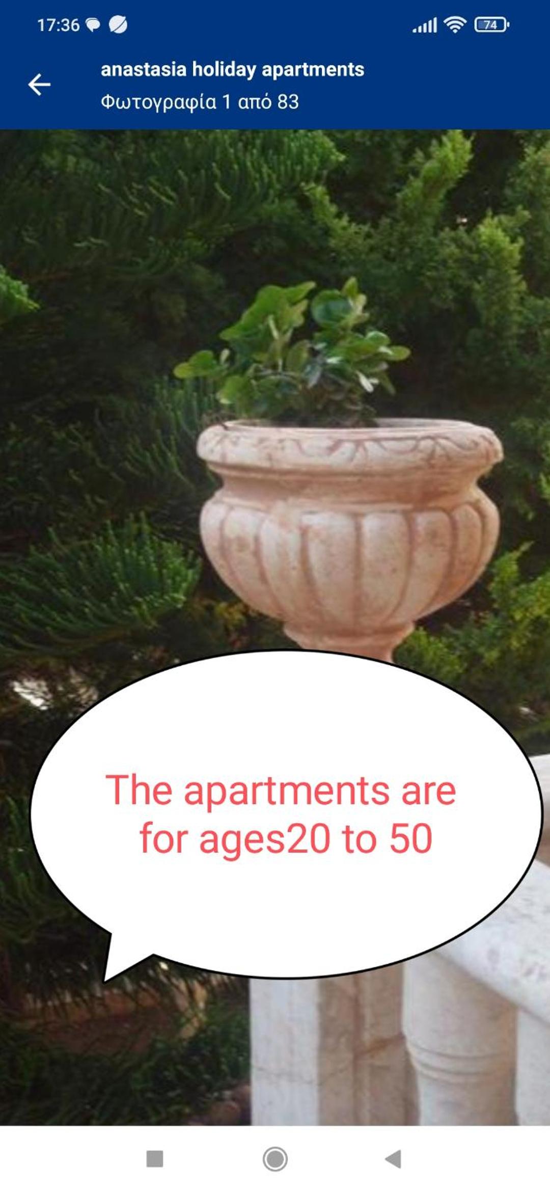 anastasia holiday apartments