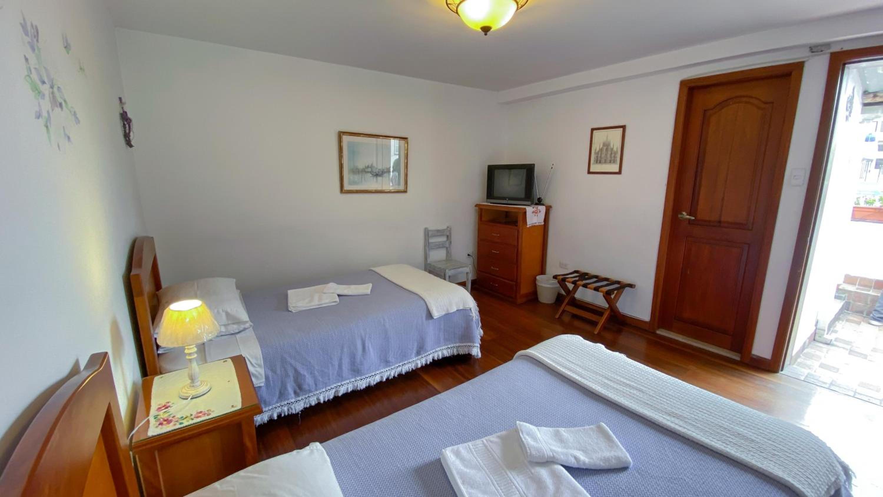 Sakti Hostal B&B view 2
