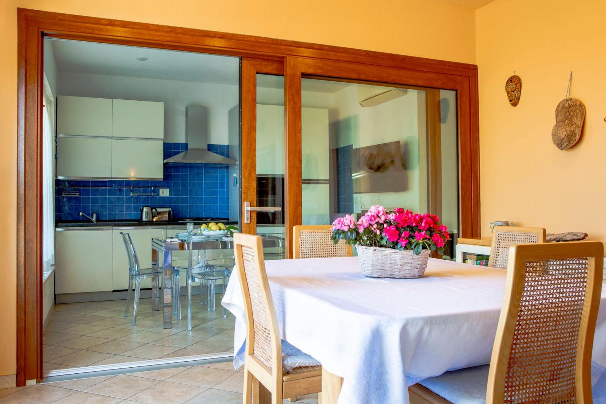 Villa con barbecue con giardino vista mare view 4