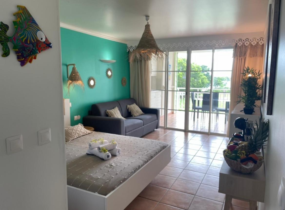 Couleur Caraïbes-TI EVASION appartement dan un village club 3 étoiles vue mer
