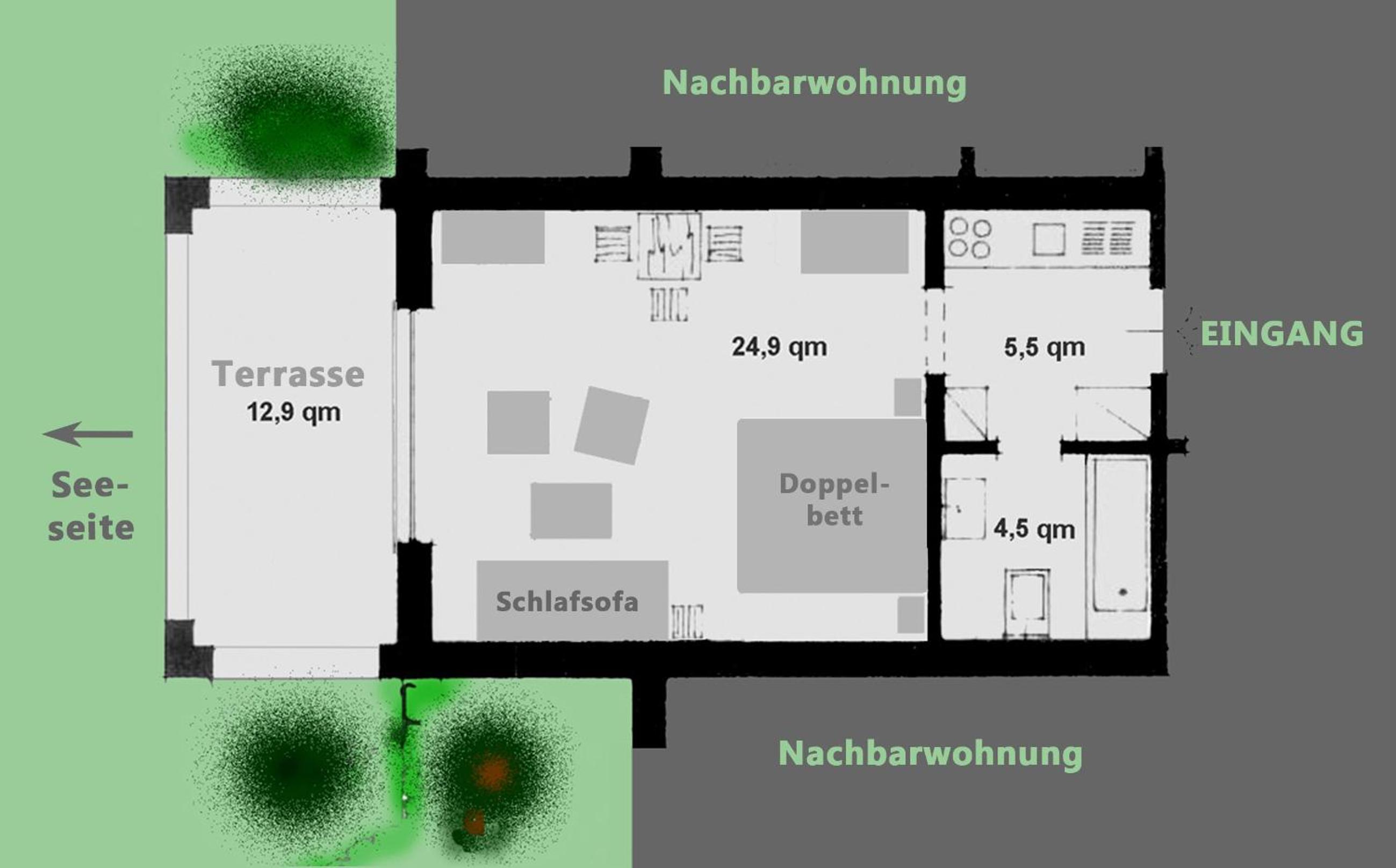 TOP-Ferienwohnung im Landhausstil mit Panoramablick & Pool