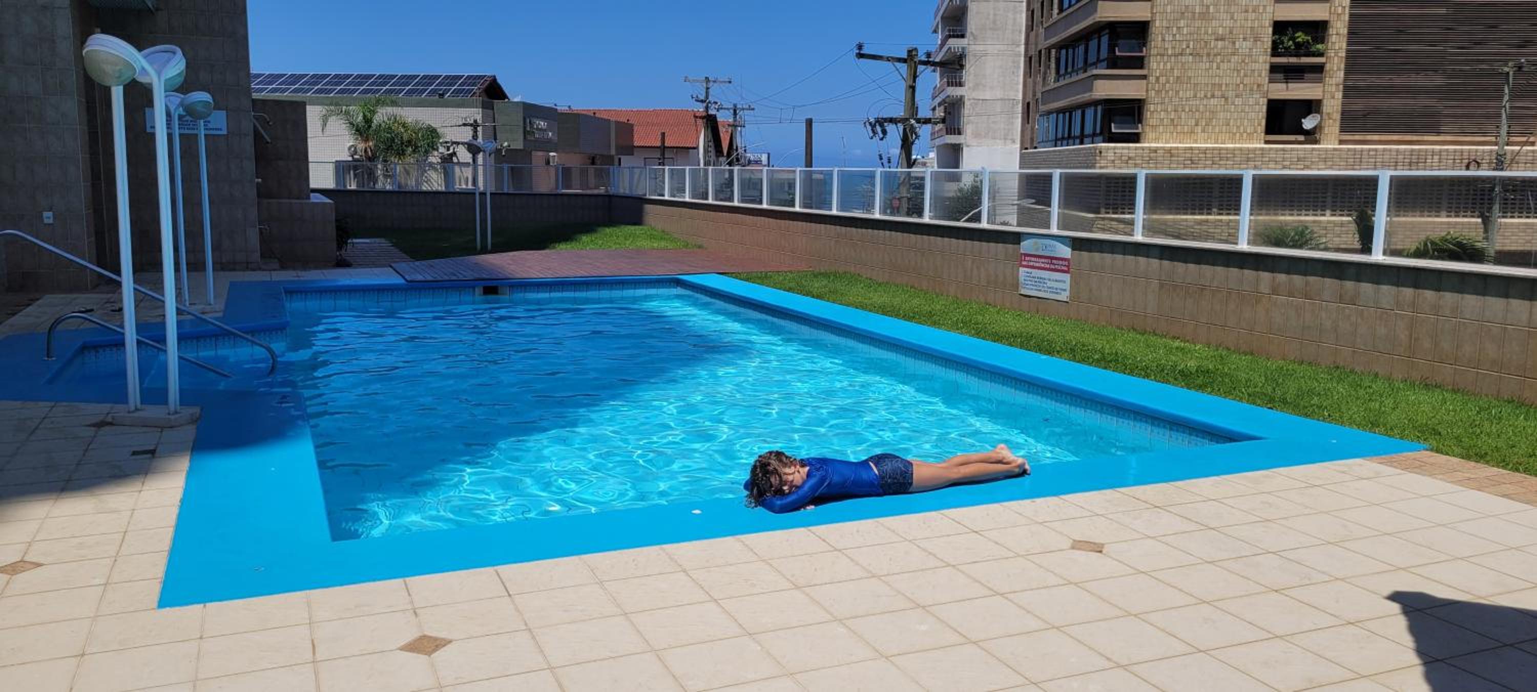 Dunas Flat 405 com vista mar, limpeza diária e roupas de cama e banho