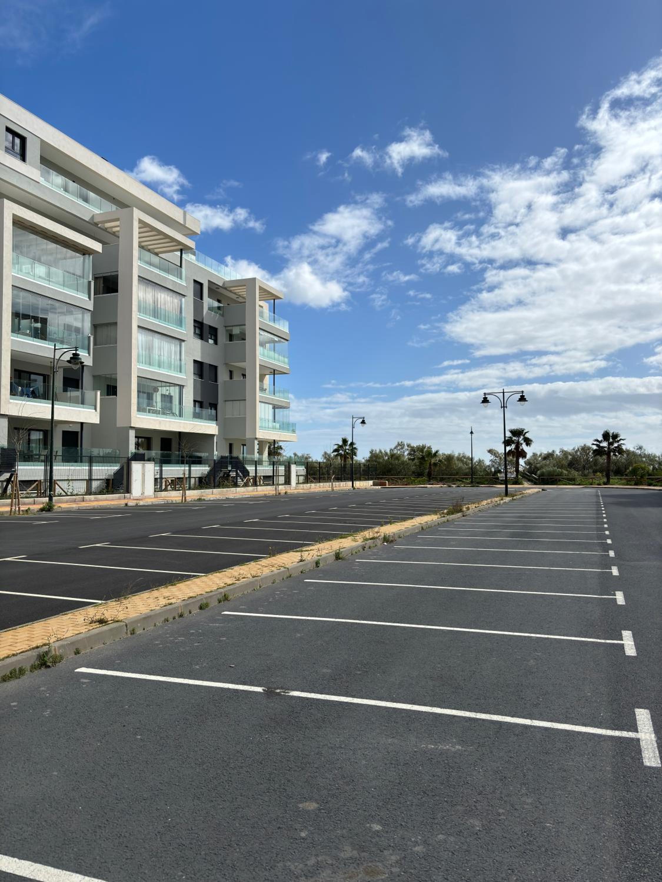 New penthouse with sunny beach view