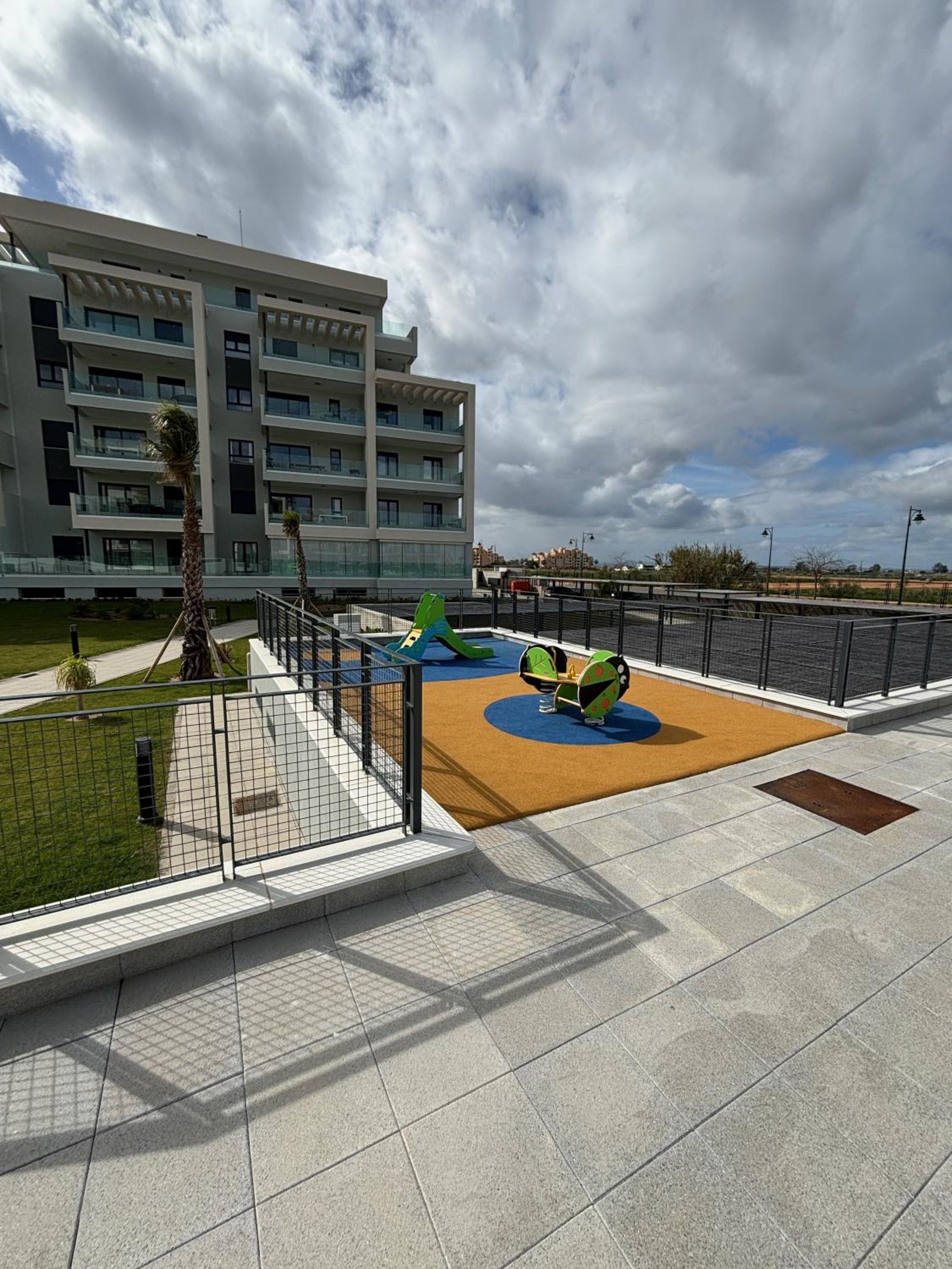 New penthouse with sunny beach view