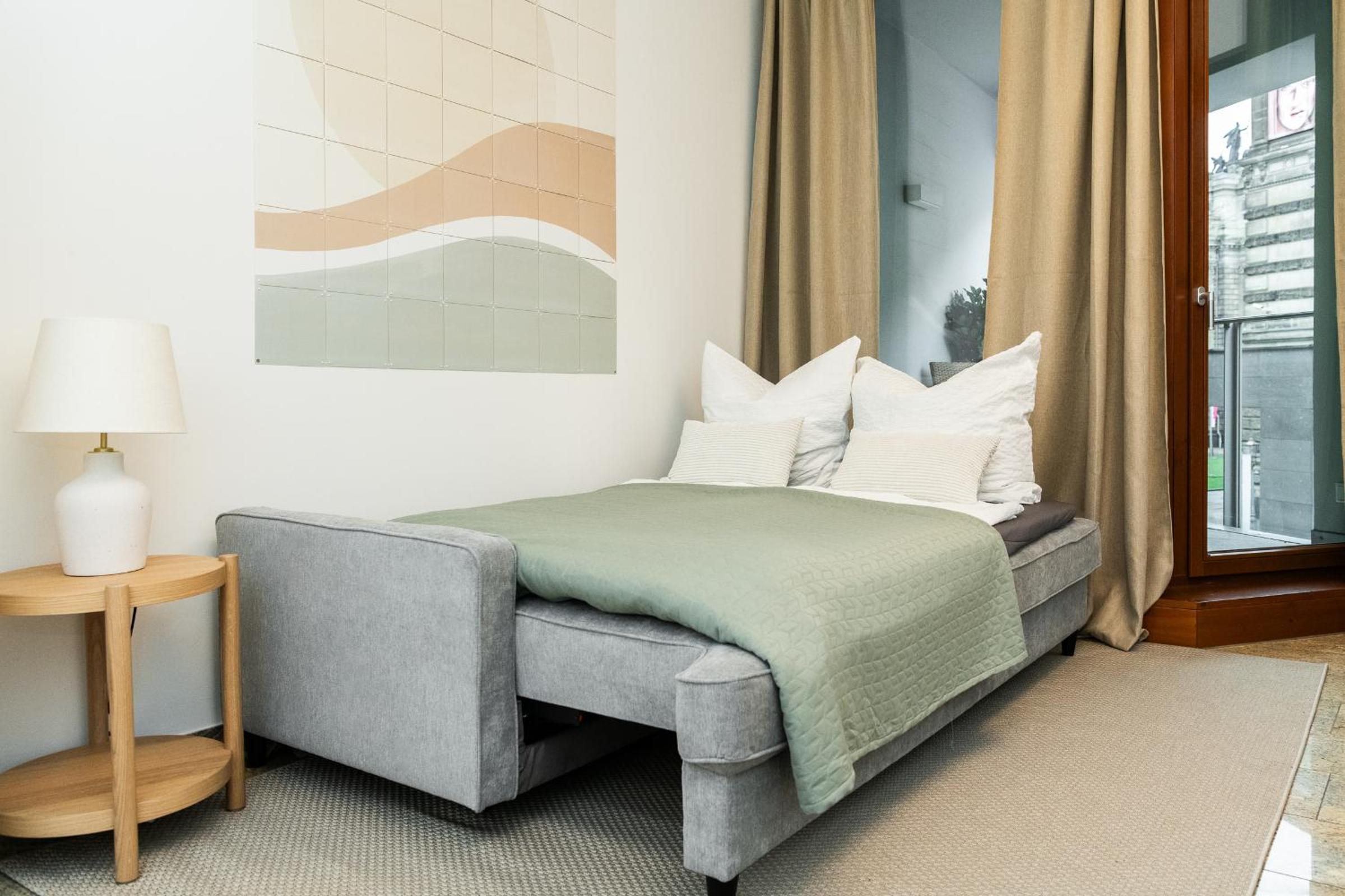Global Living - Design Apartments I City Center I Balcony I Smart-TV I Kitchen I Dresden