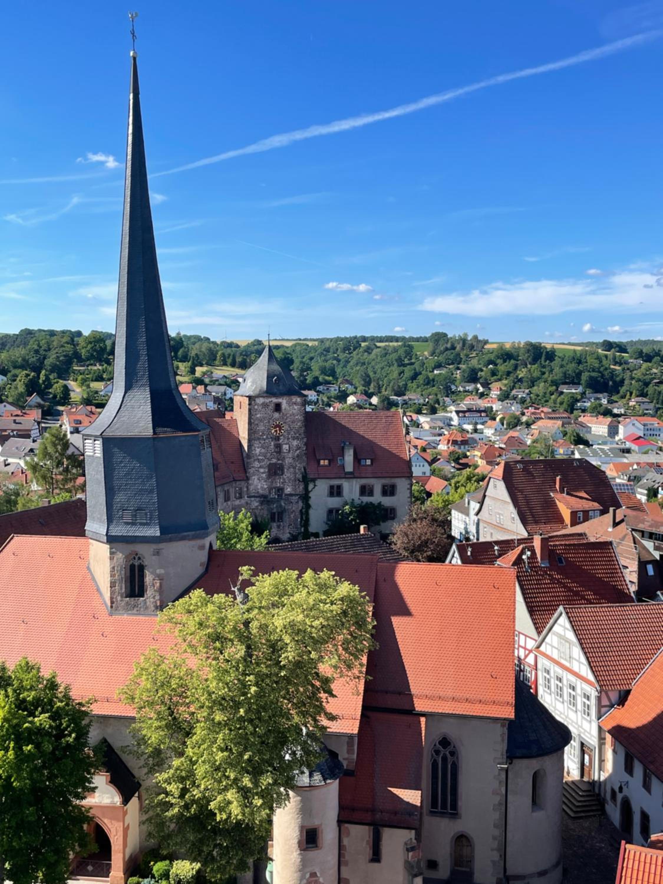 Naturnahe Unterkunft in der Burgenstadt Schlitz