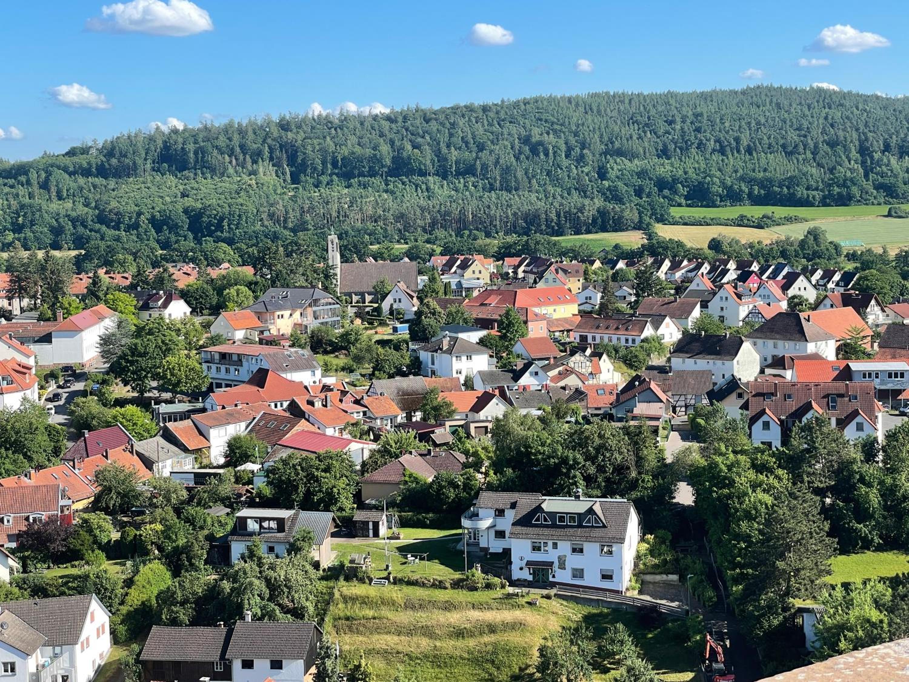 Naturnahe Unterkunft in der Burgenstadt Schlitz