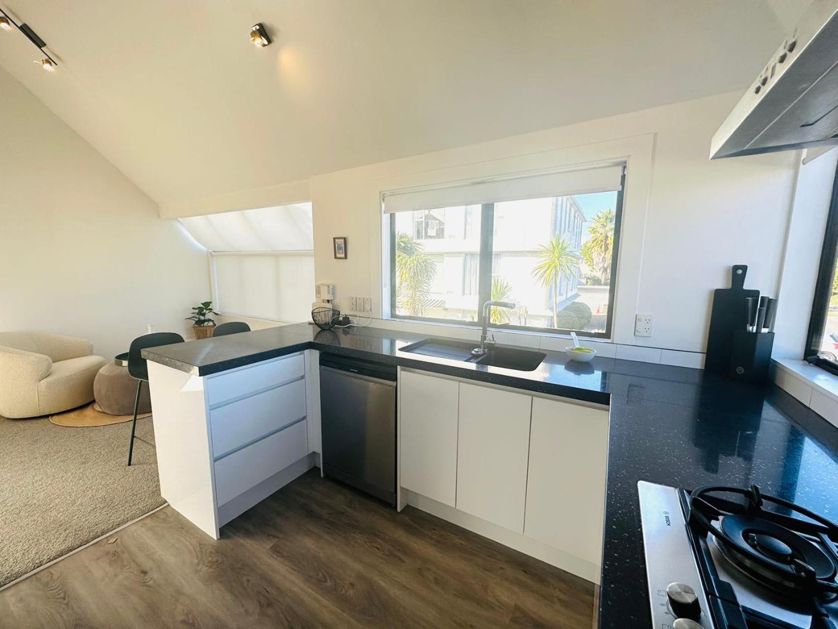 Spacious Mission Bay Villa 100m to the beach, seaview, private garden, Netflix view 3