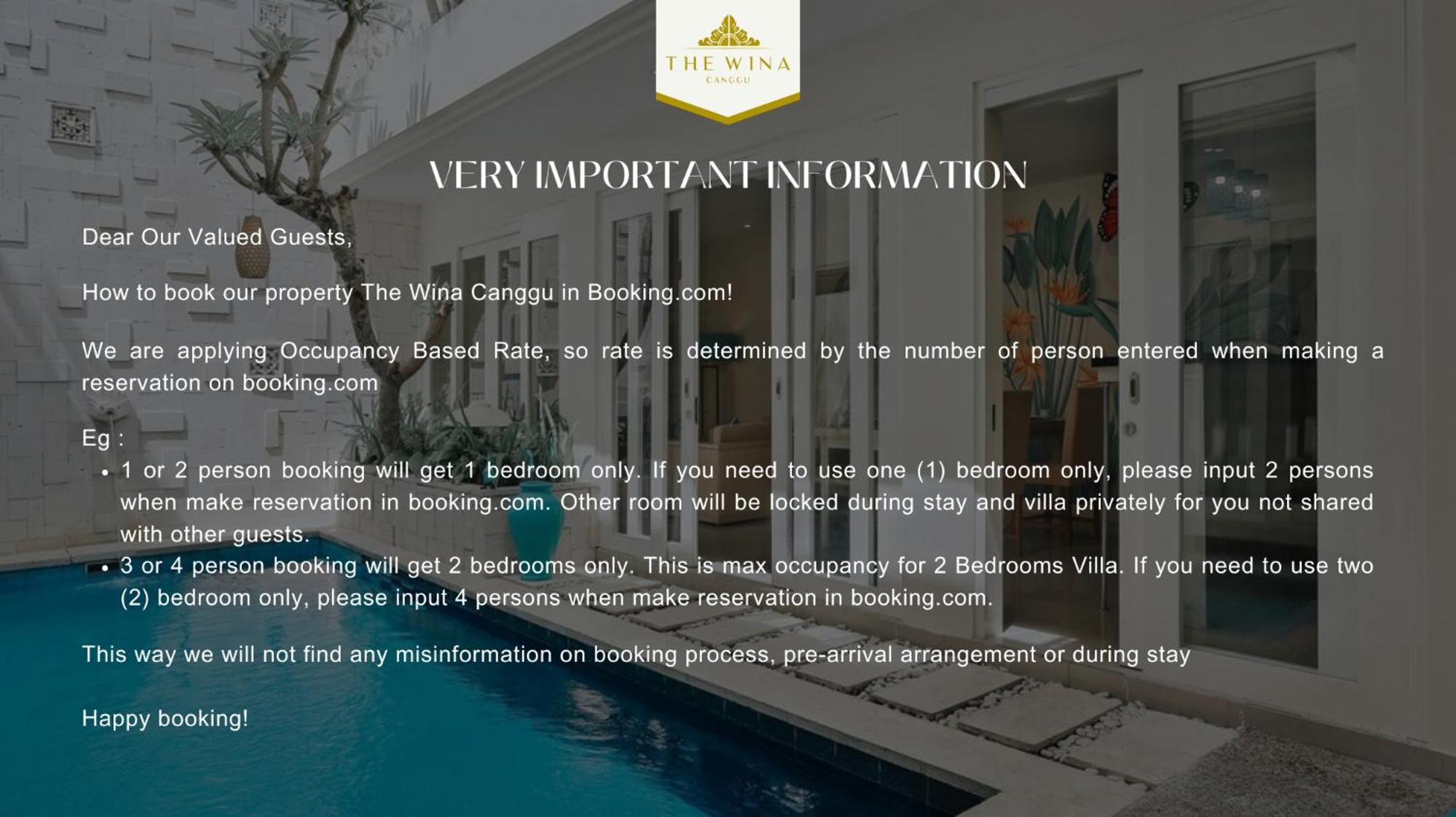 The Wina Villa Canggu by The Wina Resorts