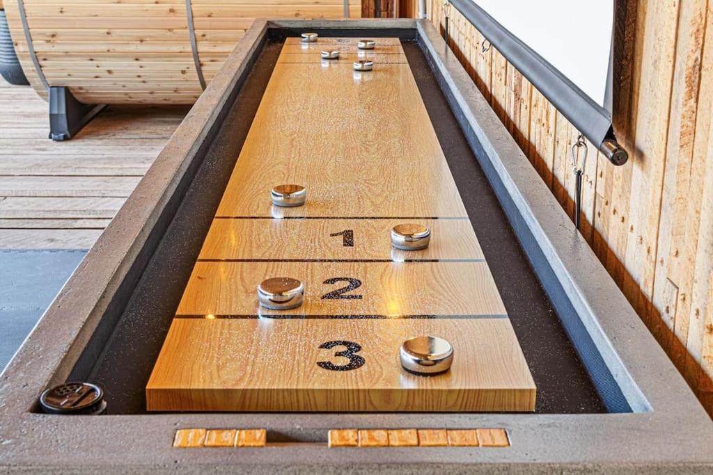Longhaus: Modern Minimalist Luxury Home: Firepit, outdoor kitchen, pets view 5
