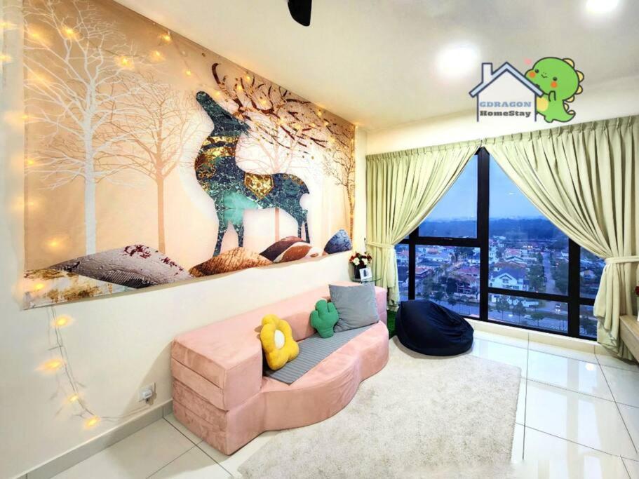Mosaic Southkey 3BR near to mid-valley mega mall by Gdragon Homestay