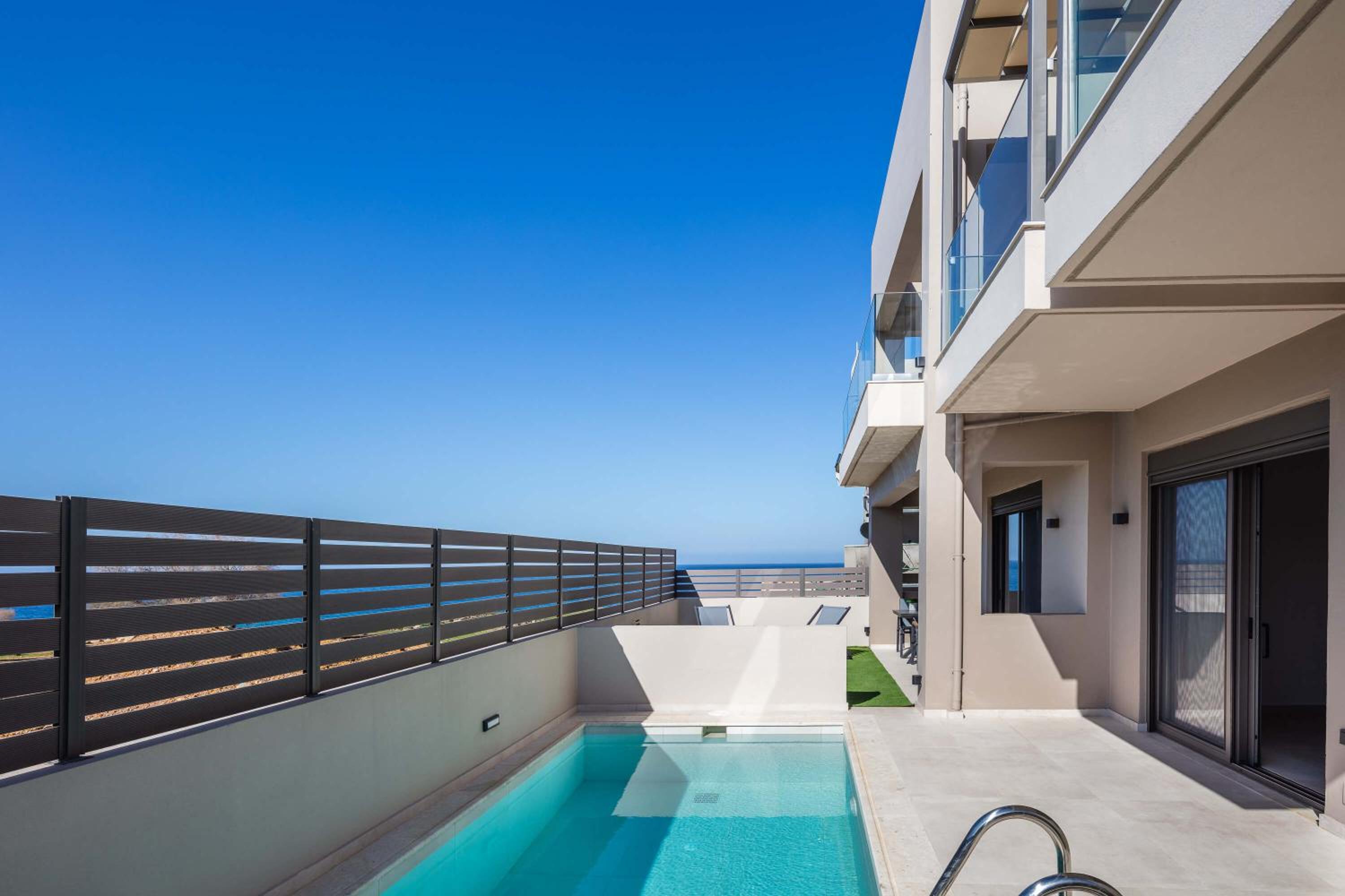 New Modern Villas with Private Pools and Walking distance to Beach