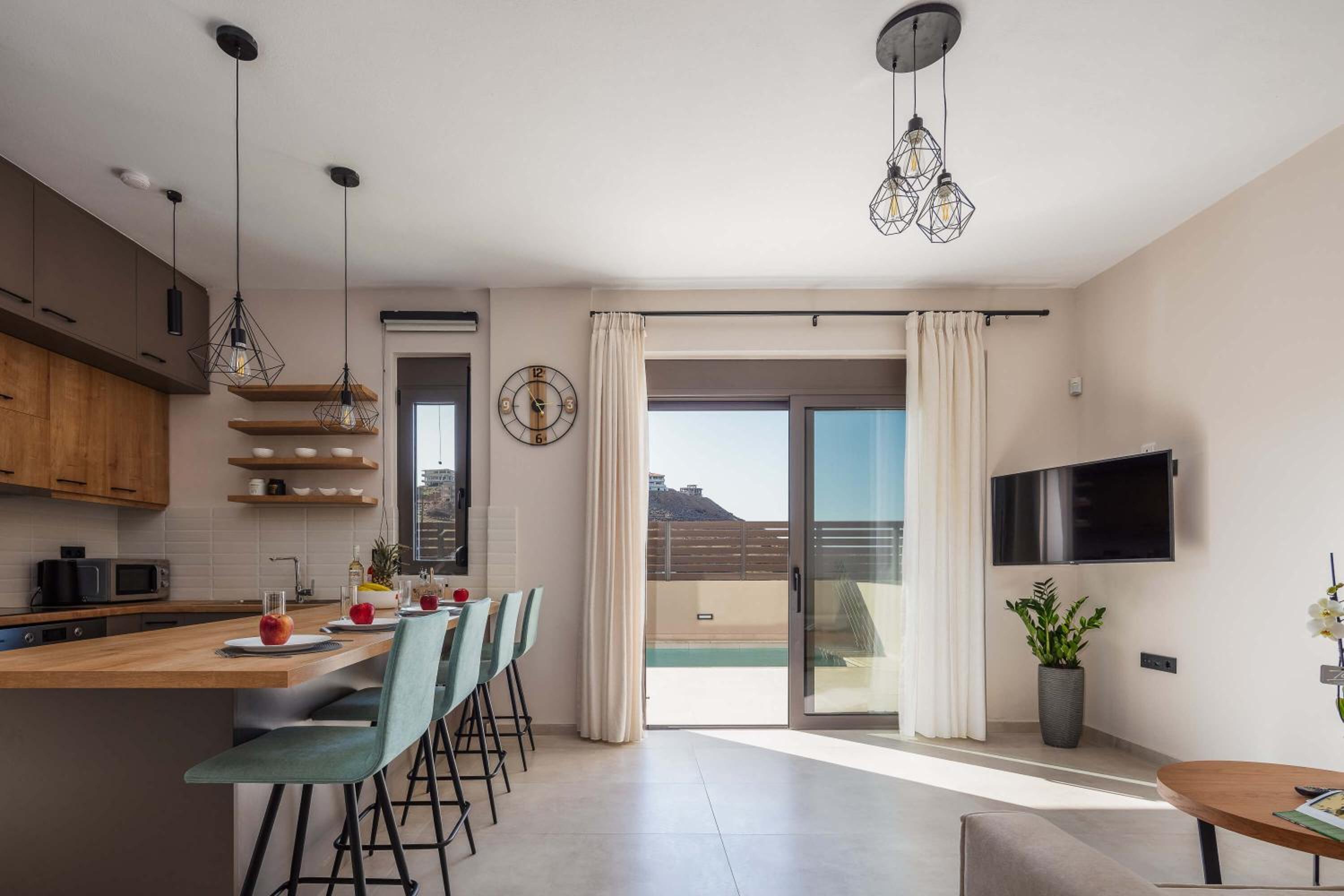 New Modern Villas with Private Pools and Walking distance to Beach