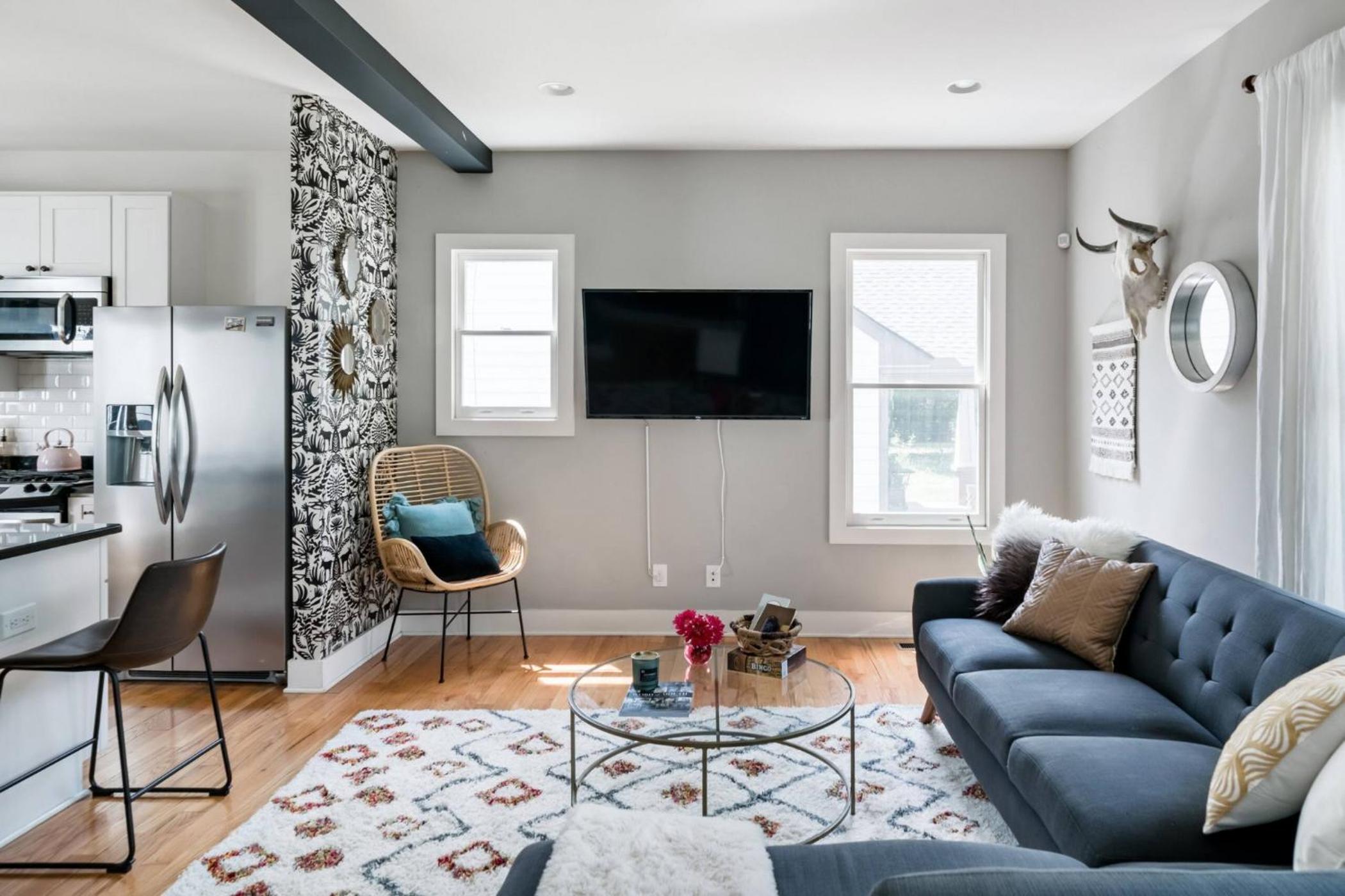 Modern Boho Family House Near Shops in East Nashville view 2