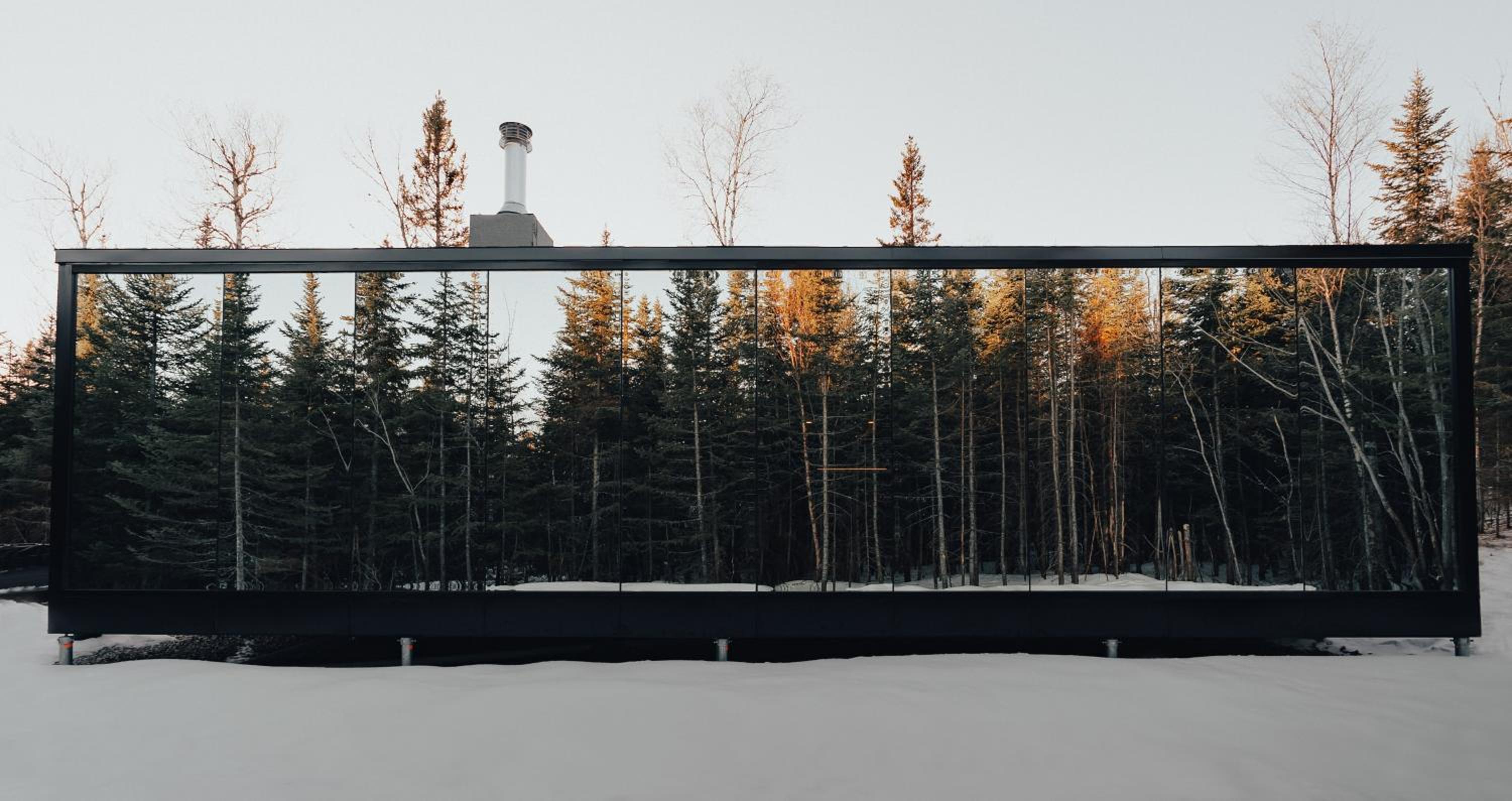 Réflexion Charlevoix - Maisons Miroirs