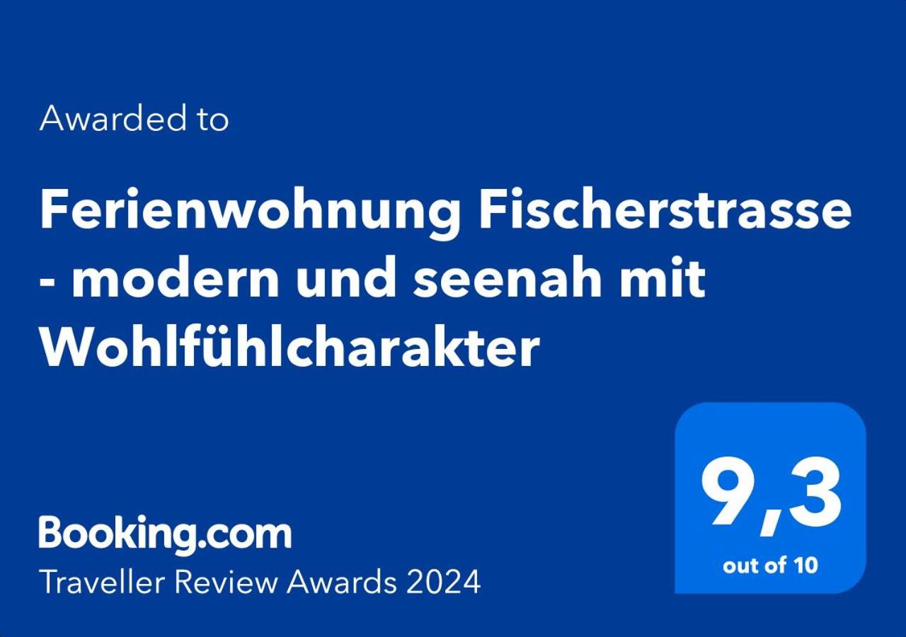 Ferienwohnung Fischerstrasse - modern und seenah mit Wohlfühlcharakter