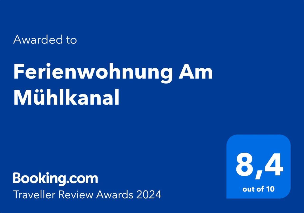 Ferienwohnung Am Mühlkanal - Schön gelegen mit Balkon und Blick ins Grüne