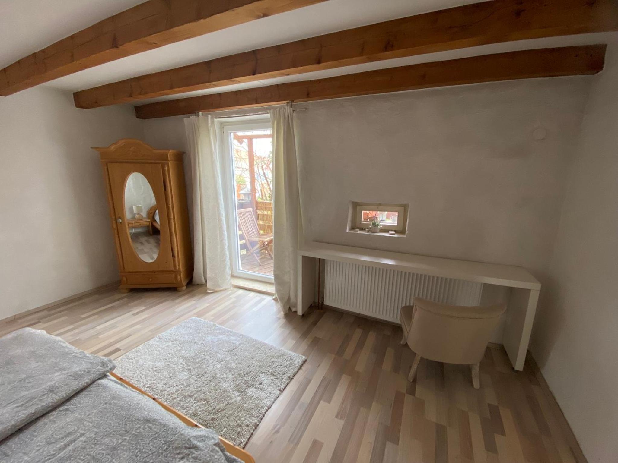 Ferienwohnung mit schöner Terrasse.