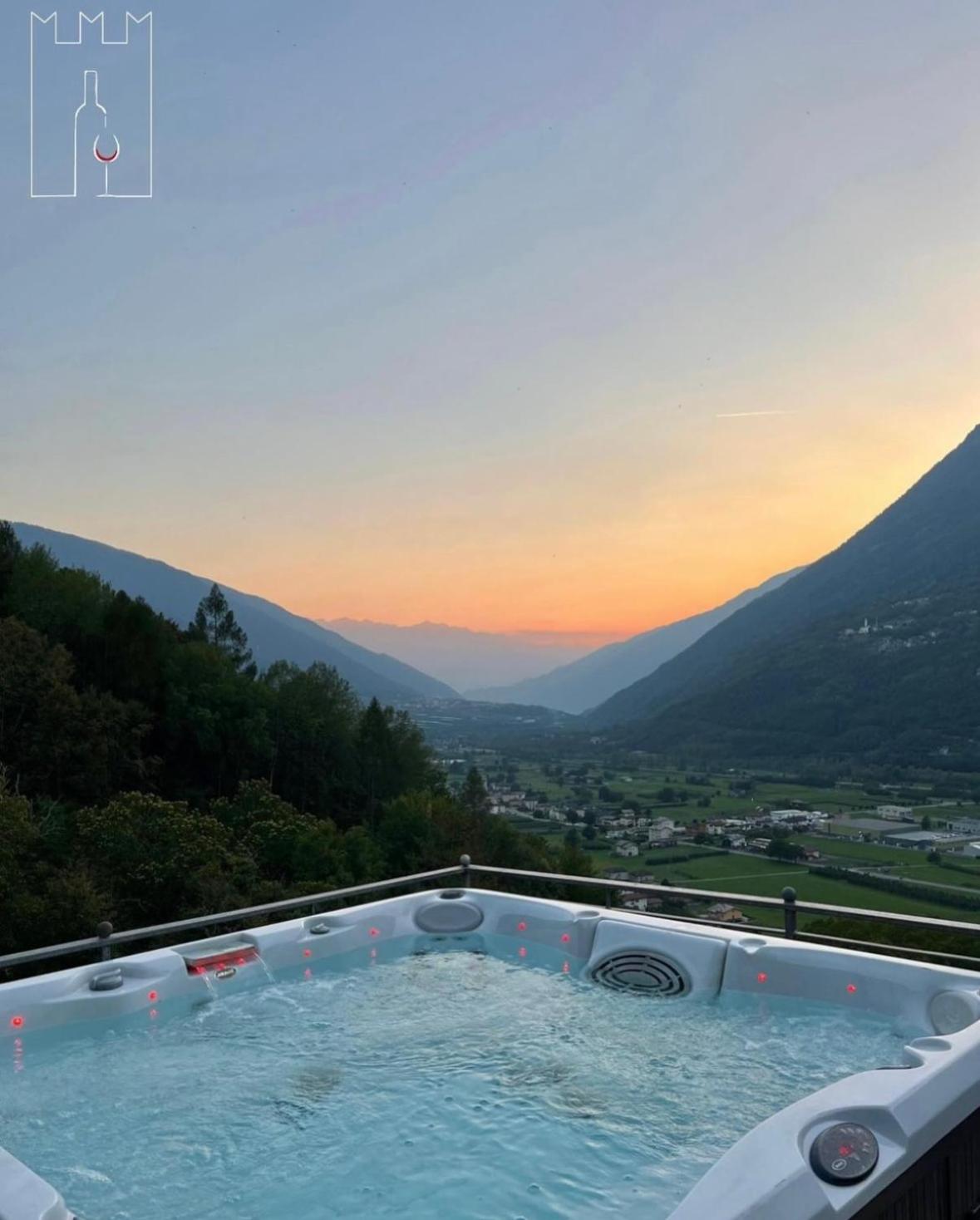 FOPPOLI CASTLE, PRIVATE 11th CENTURY FORTRESS WITH PANORAMIC VIEW, SAUNA AND HOT TUB OVERLOOKING THE VALTELLINA photo 2