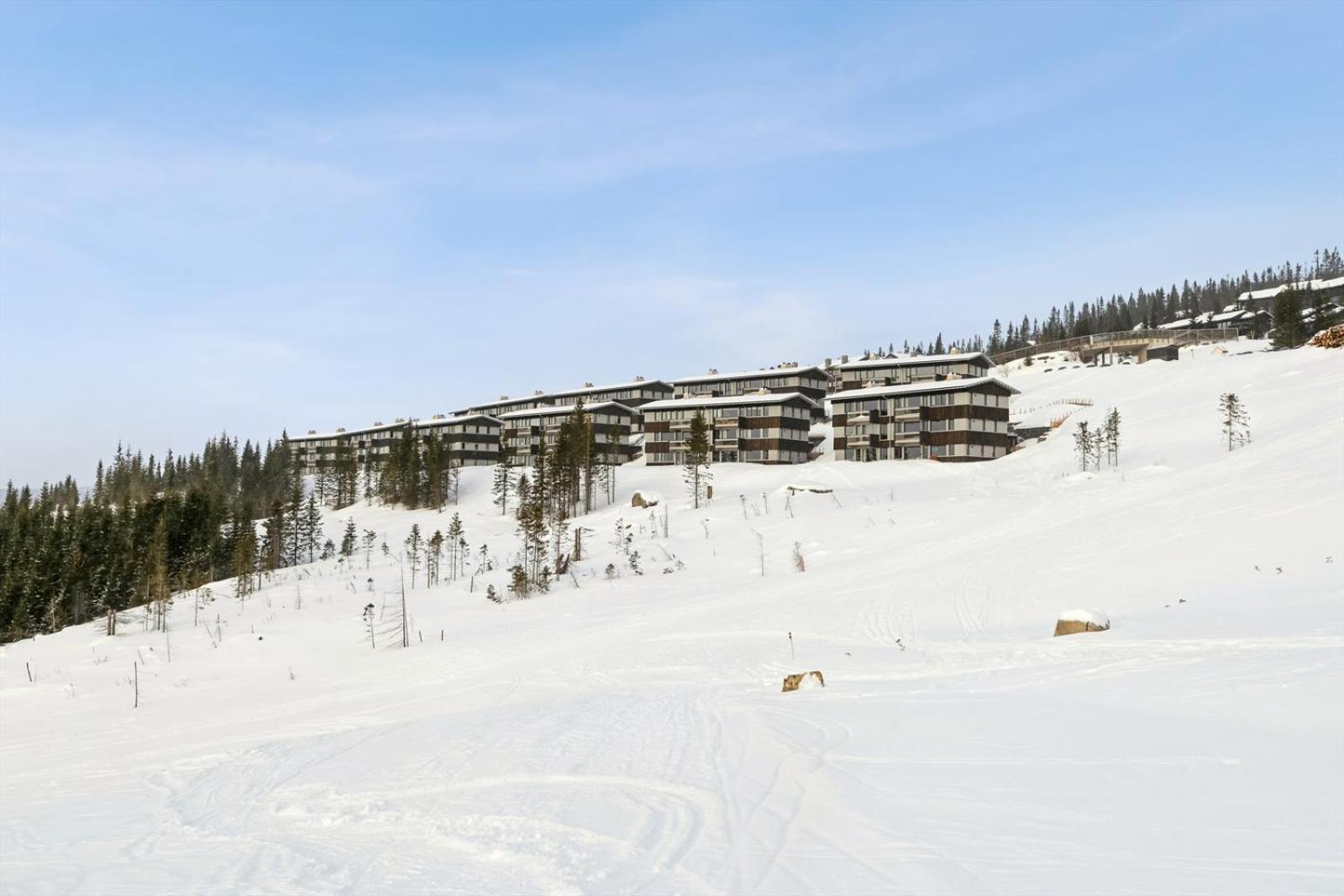 Hafjell Front 220D 8pers, Ski inout , Downhill Bike view 2
