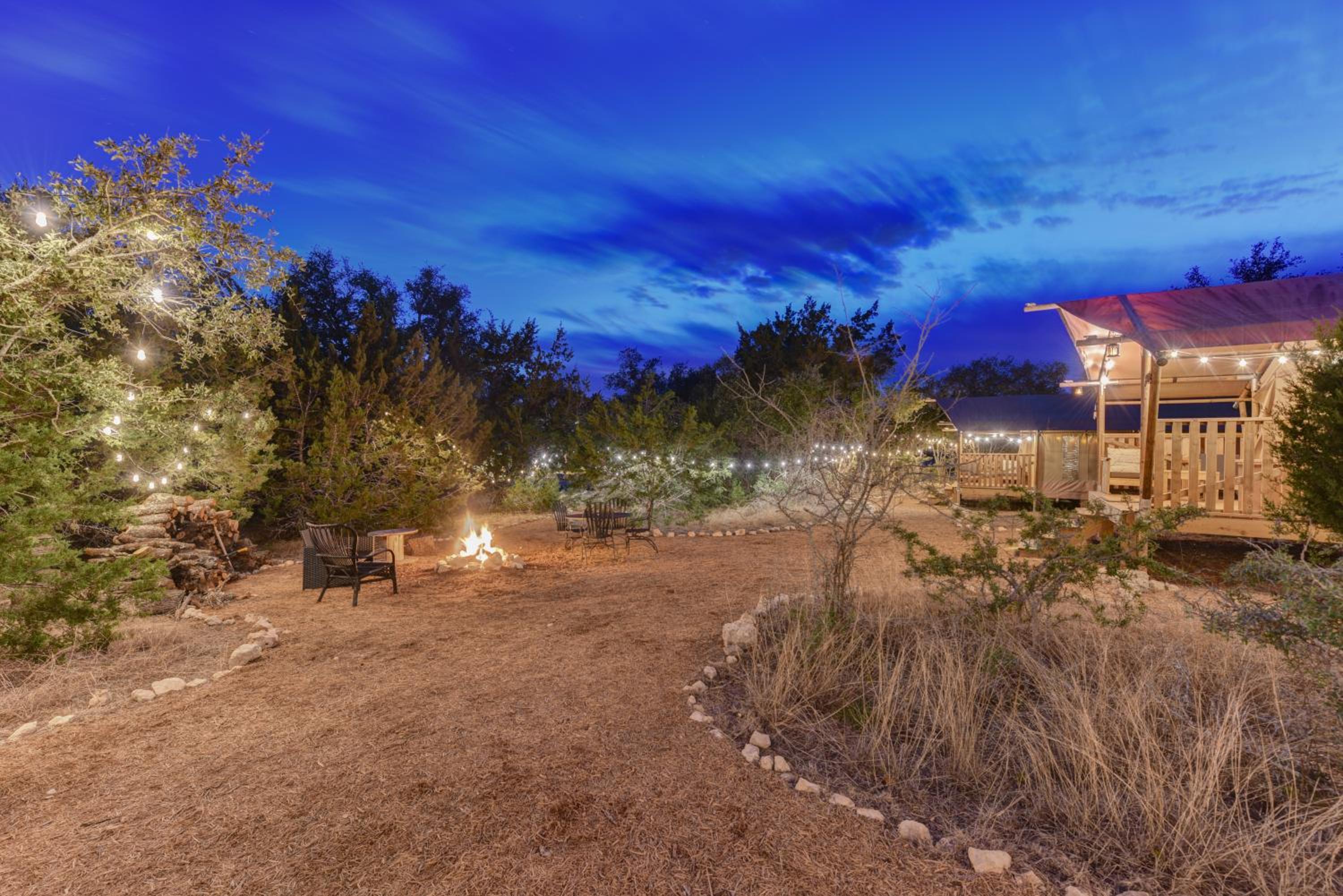 Nature Glamping Stay with Fire Pit view 2