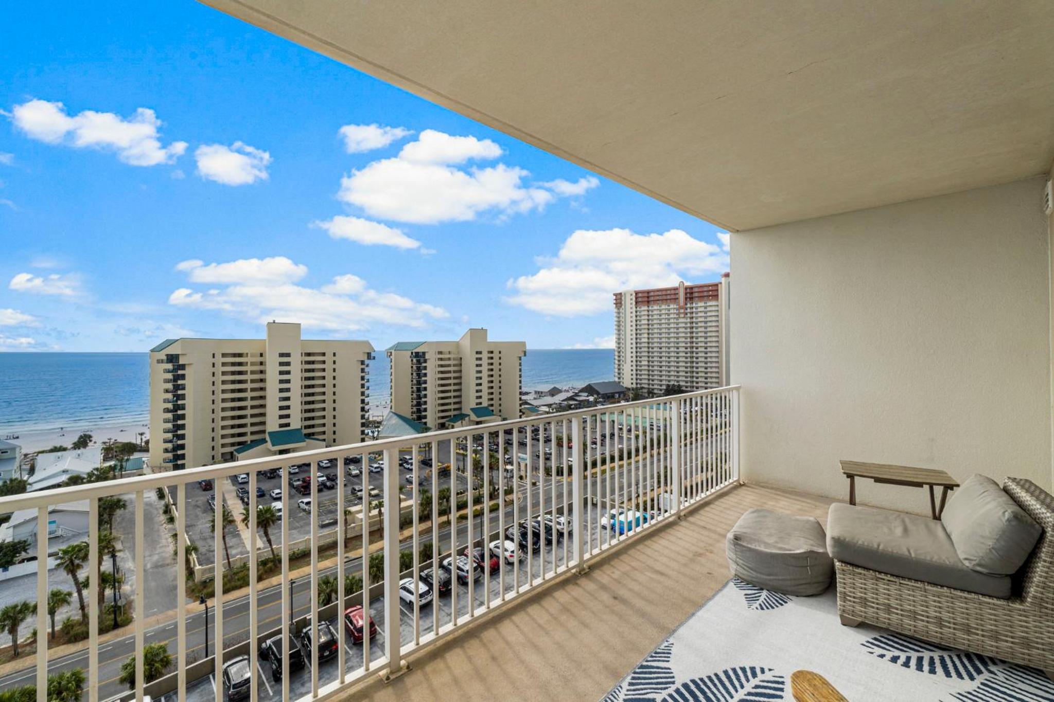 OCEAN VIEW 10th floor condo at the Laketown Wharf 1004 view 5