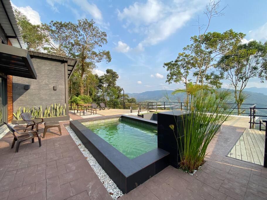 Finca de lujo con piscina wifi vista a la montaña