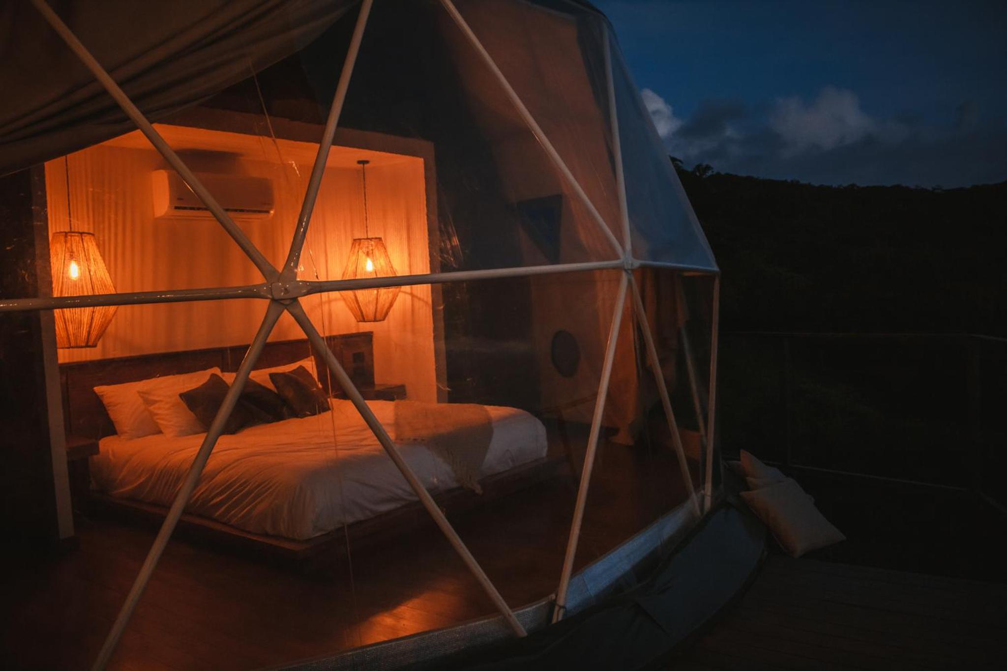 Ananta Forest - Sunset & Gulf View - Glamping Dome and Mountain House