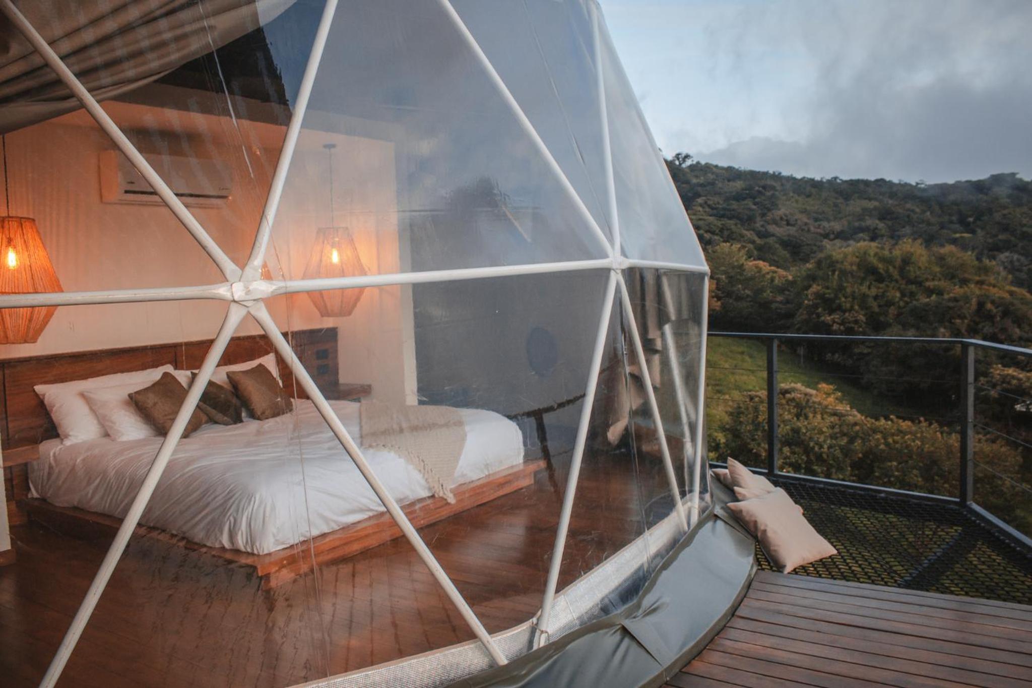 Ananta Forest - Sunset & Gulf View - Glamping Dome and Mountain House