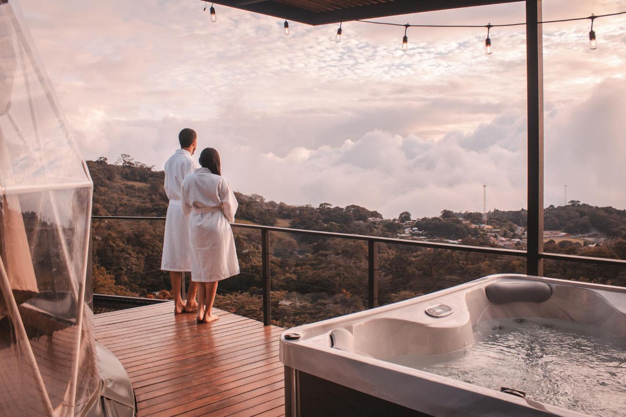 Ananta Forest - Sunset & Gulf View - Glamping Dome and Mountain House