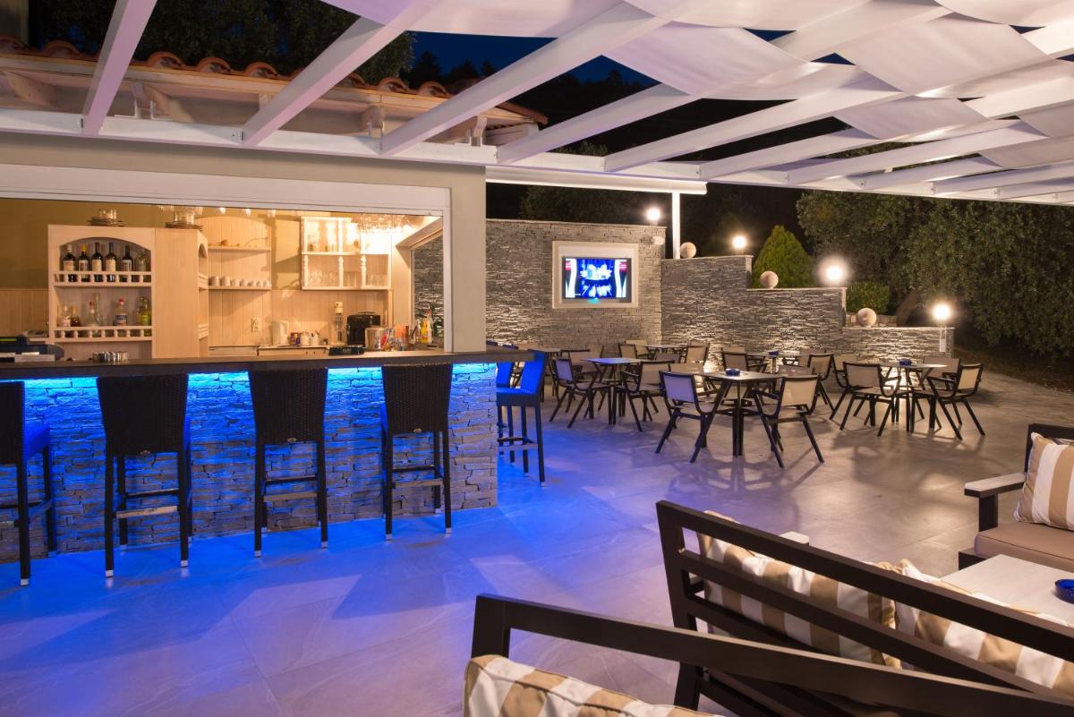 outdoor BBQ area