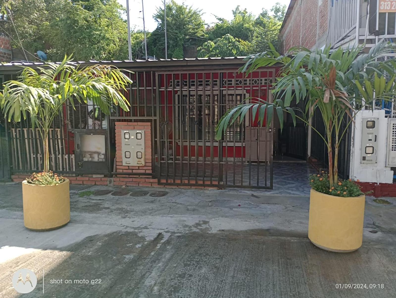 Casa con calor de hogar con aire acondicionado