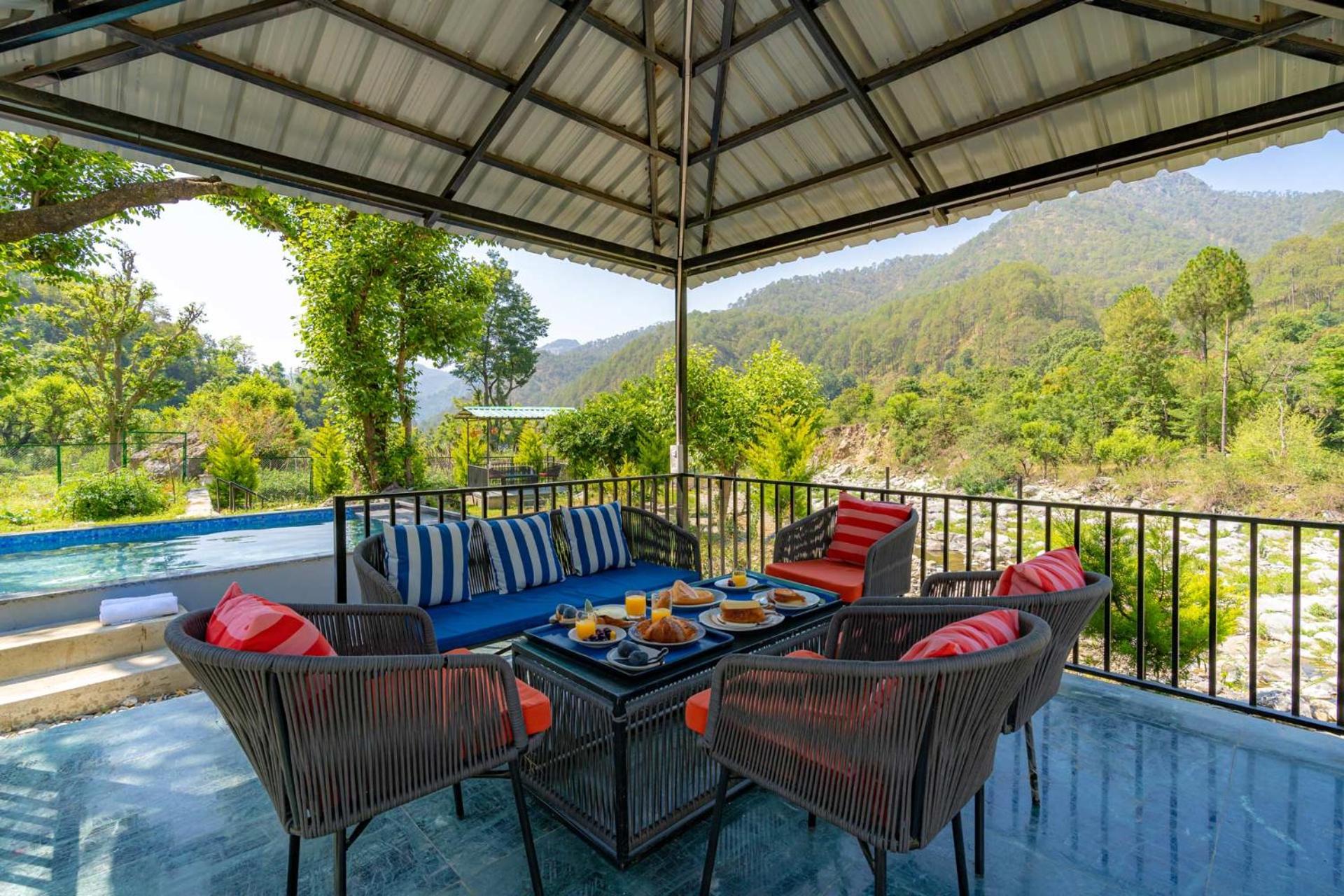 Prakriti with River View- Pet Friendly Retreat with Plunge Pool by StayVista