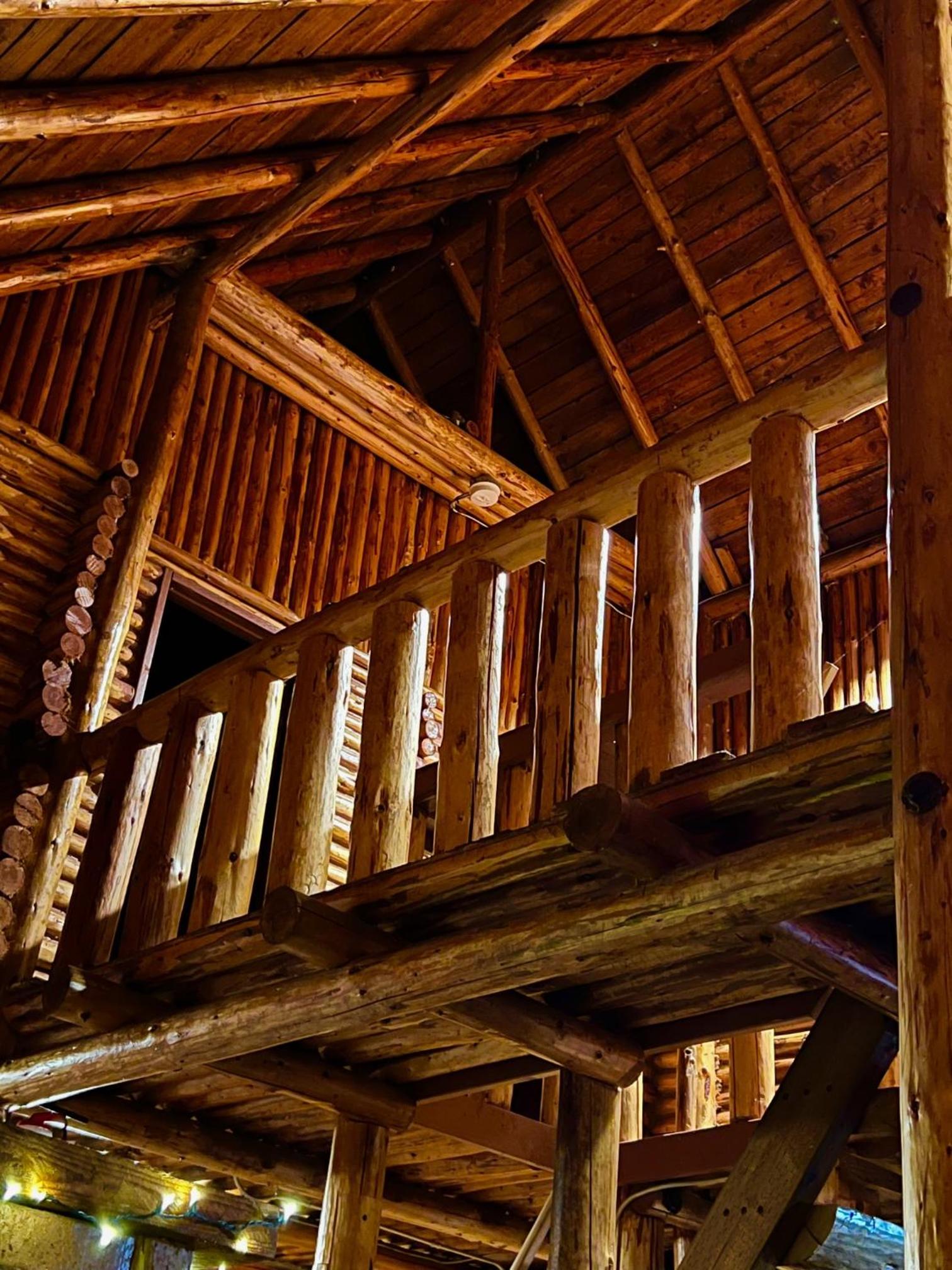 Log Cabin at Rainier Lodge (0.4 miles from entrance)