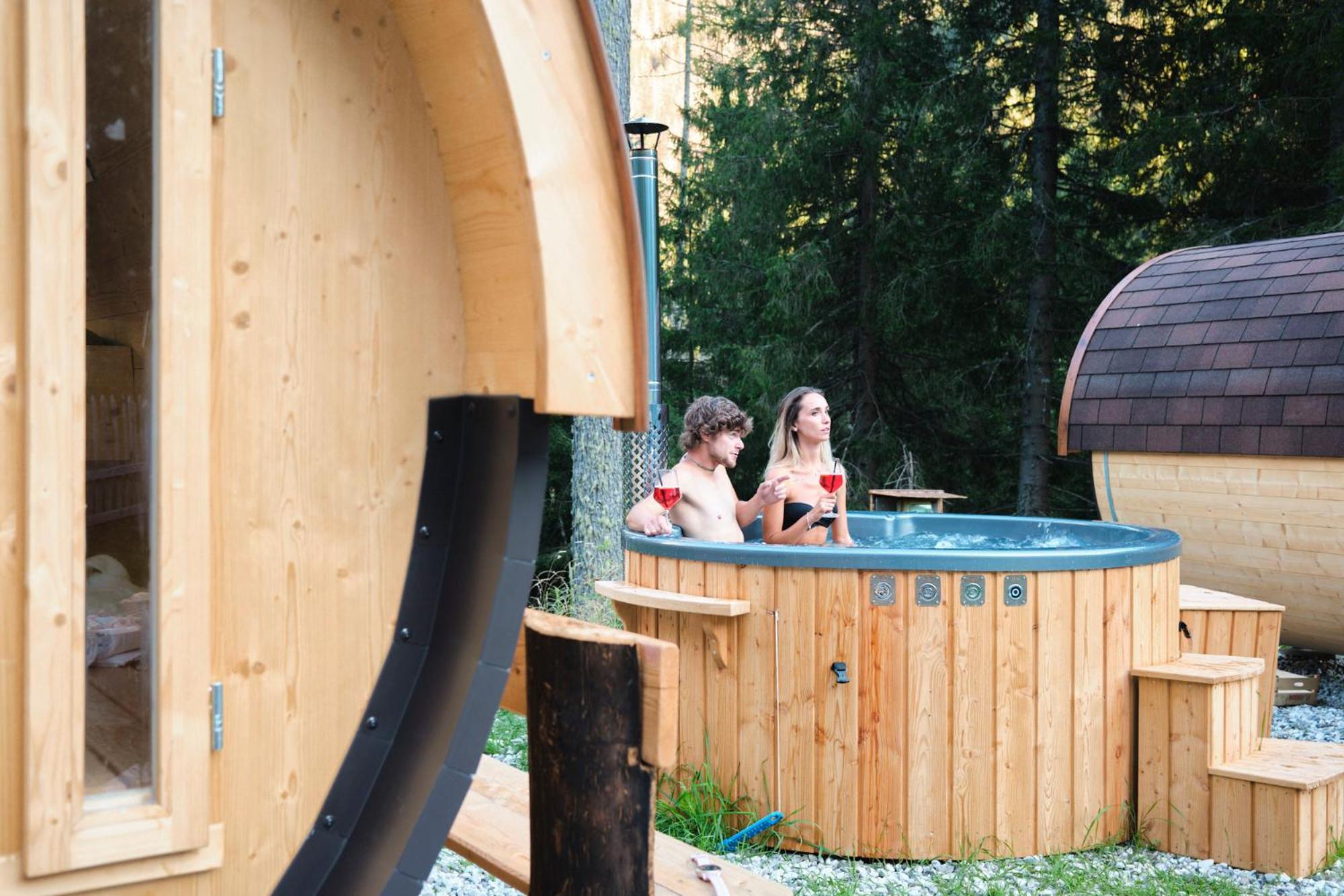 Camping Marmolada Malga Ciapela - Glamping Experience