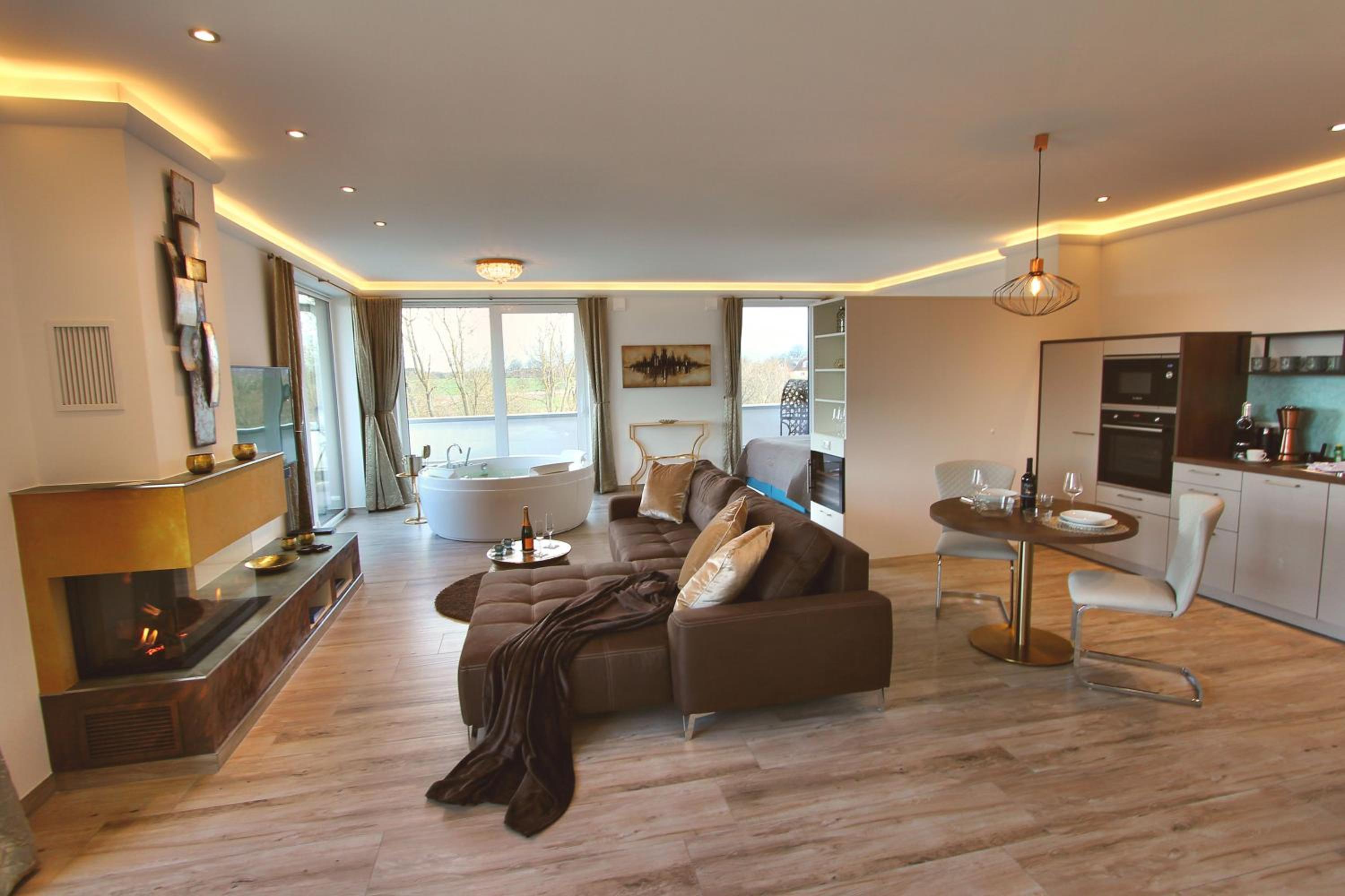 Luxus Spa Penthouse Schlossoase