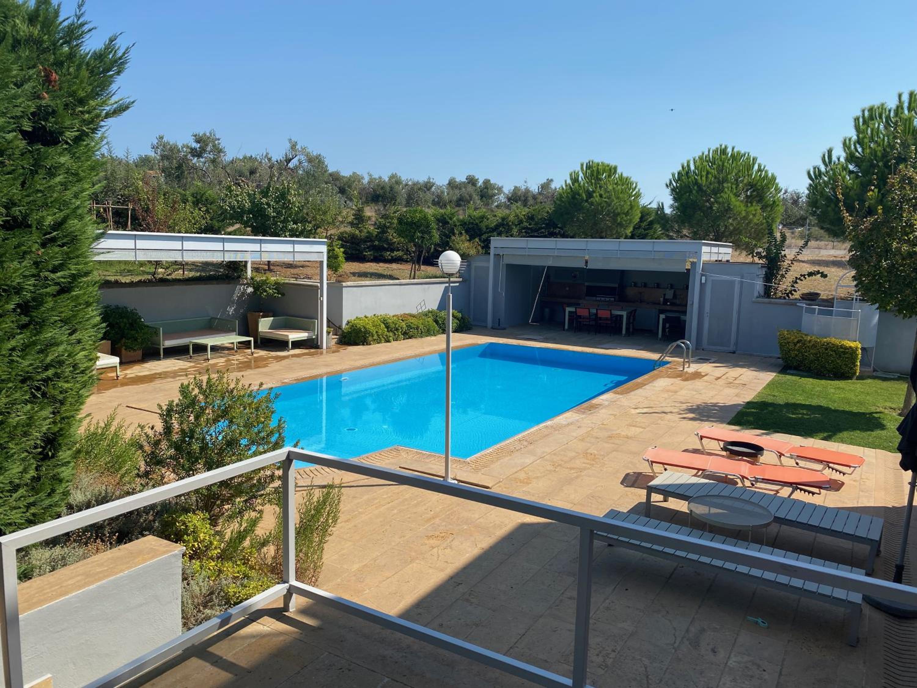 Thea II Sea View Private Pool Villa, Nikiti view 4