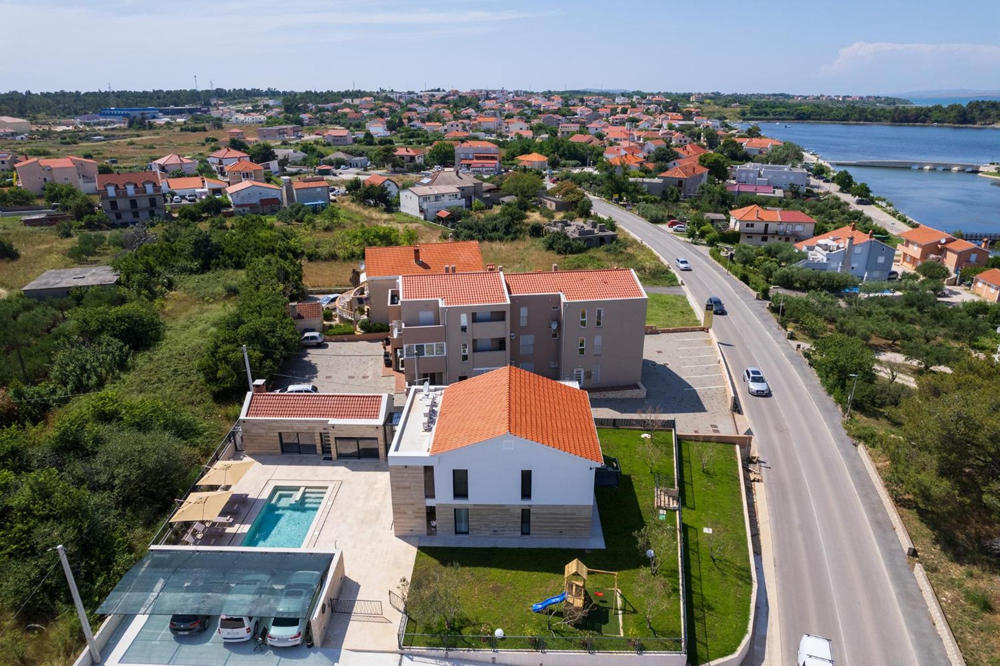 Luxury Villa Salt & Stone with spa area in Nin view 2